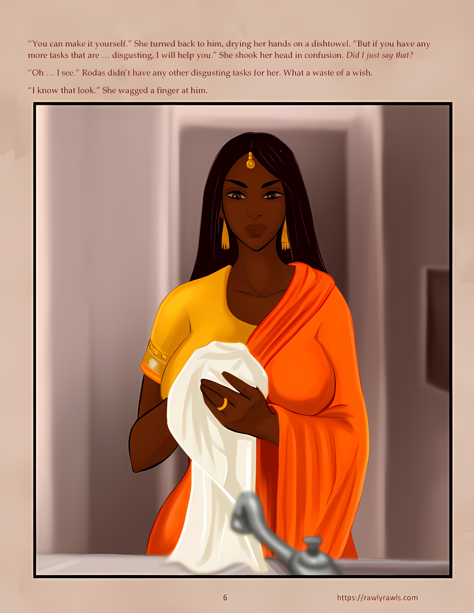 Five Twisted Wishes [FoxBlack , RawlyRawls], Five Twisted Wishes 11, page 6 of 16