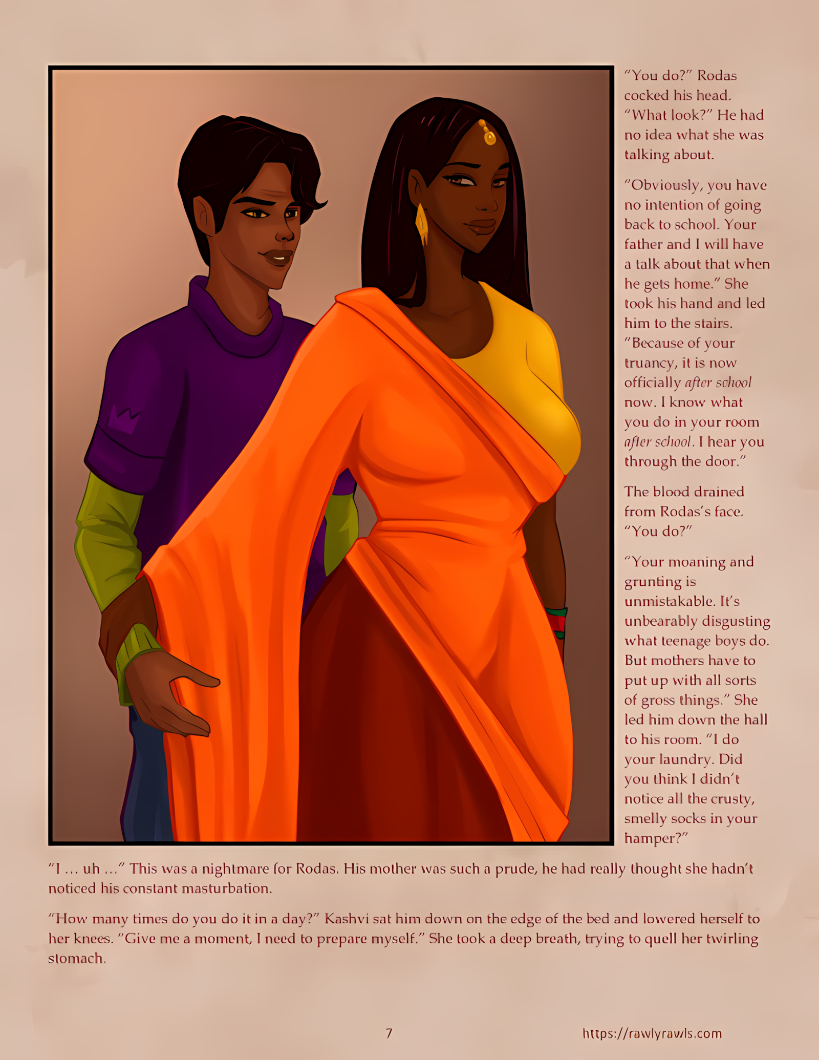Five Twisted Wishes [FoxBlack , RawlyRawls], Five Twisted Wishes 11, page 7 of 16