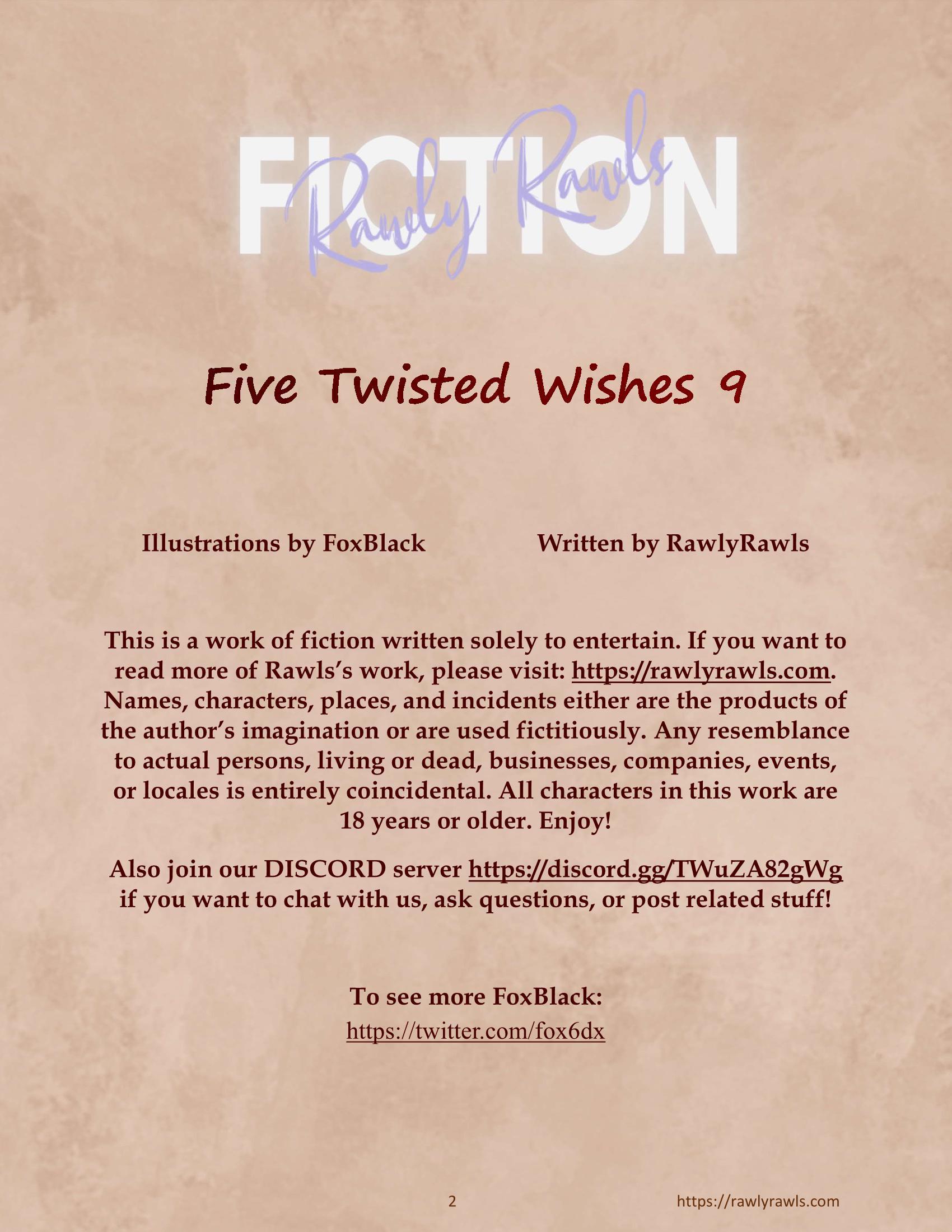Five Twisted Wishes [FoxBlack , RawlyRawls], Five Twisted Wishes 9, page 2 of 16