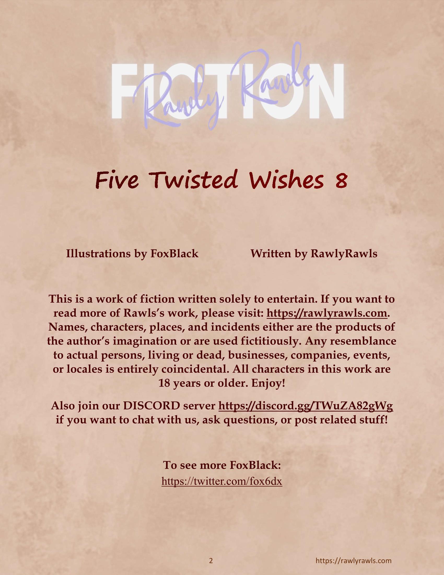Five Twisted Wishes [FoxBlack , RawlyRawls], Five Twisted Wishes 8, page 2 of 16