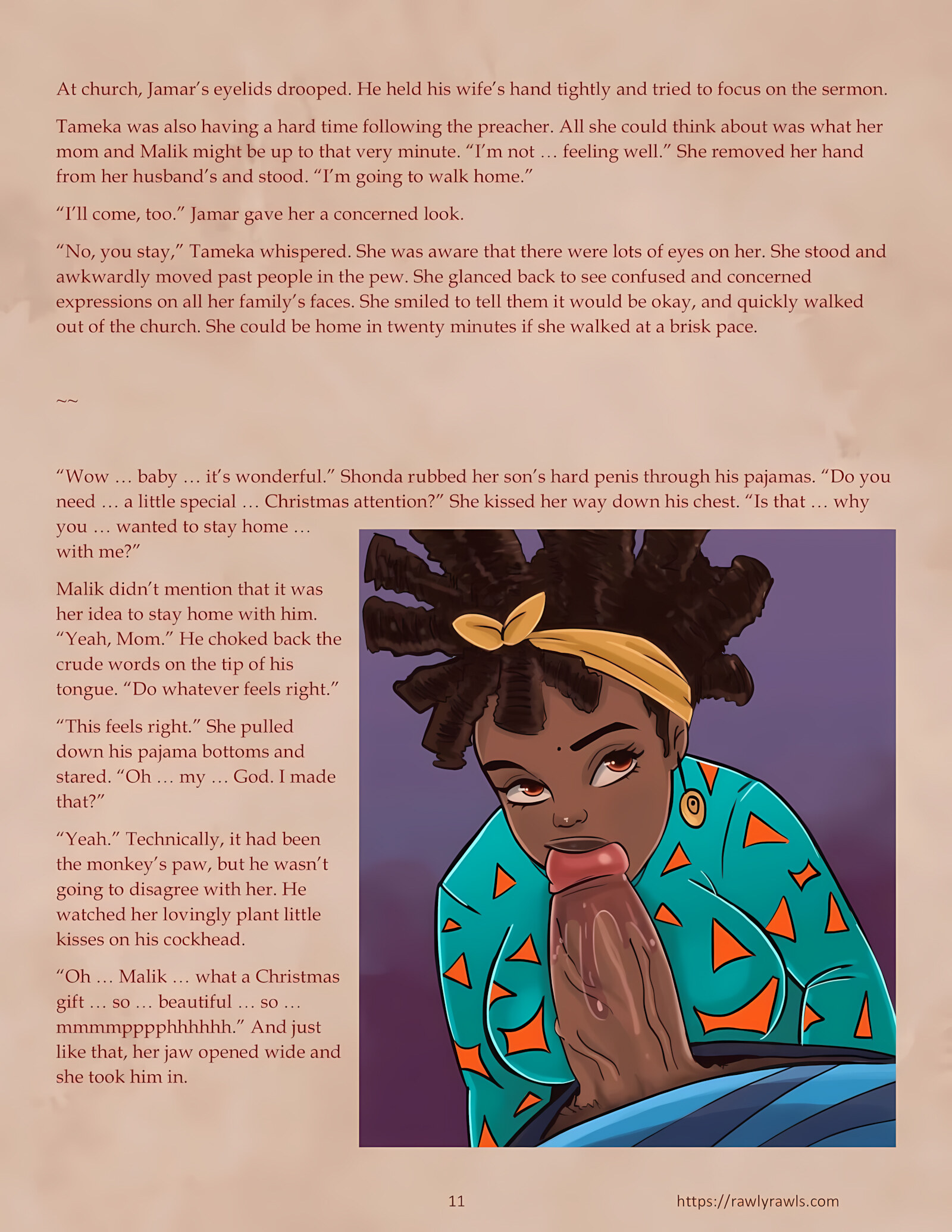 Five Twisted Wishes [FoxBlack , RawlyRawls], Five Twisted Wishes 3, page 11 of 14
