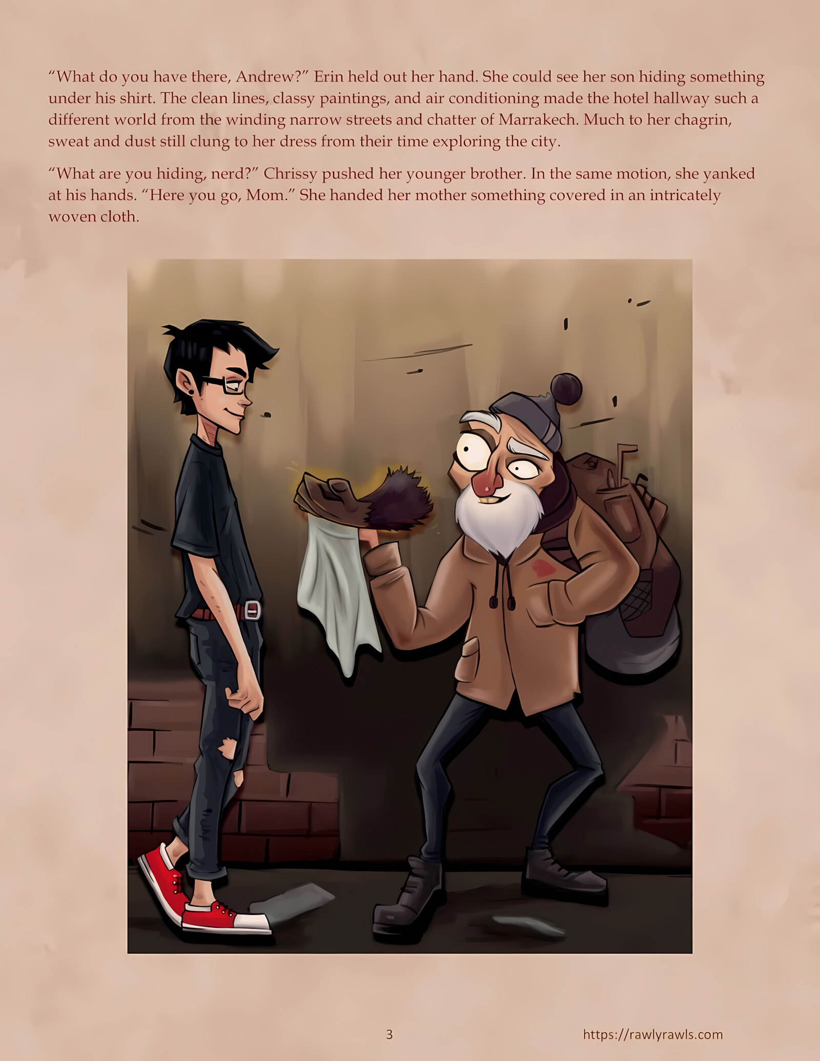 Five Twisted Wishes [FoxBlack , RawlyRawls], Five Twisted Wishes 1, page 3 of 12