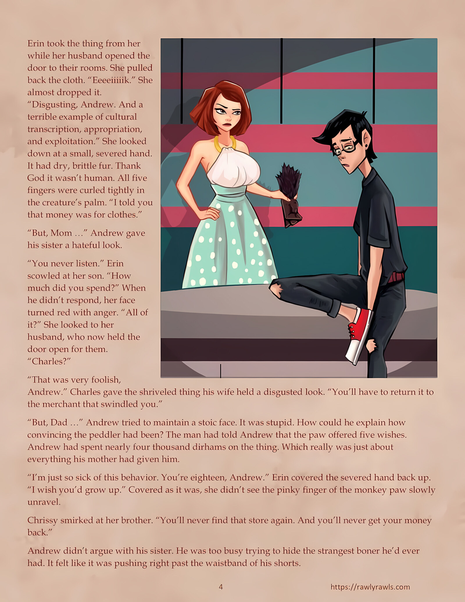 Five Twisted Wishes [FoxBlack , RawlyRawls], Five Twisted Wishes 1, page 4 of 12