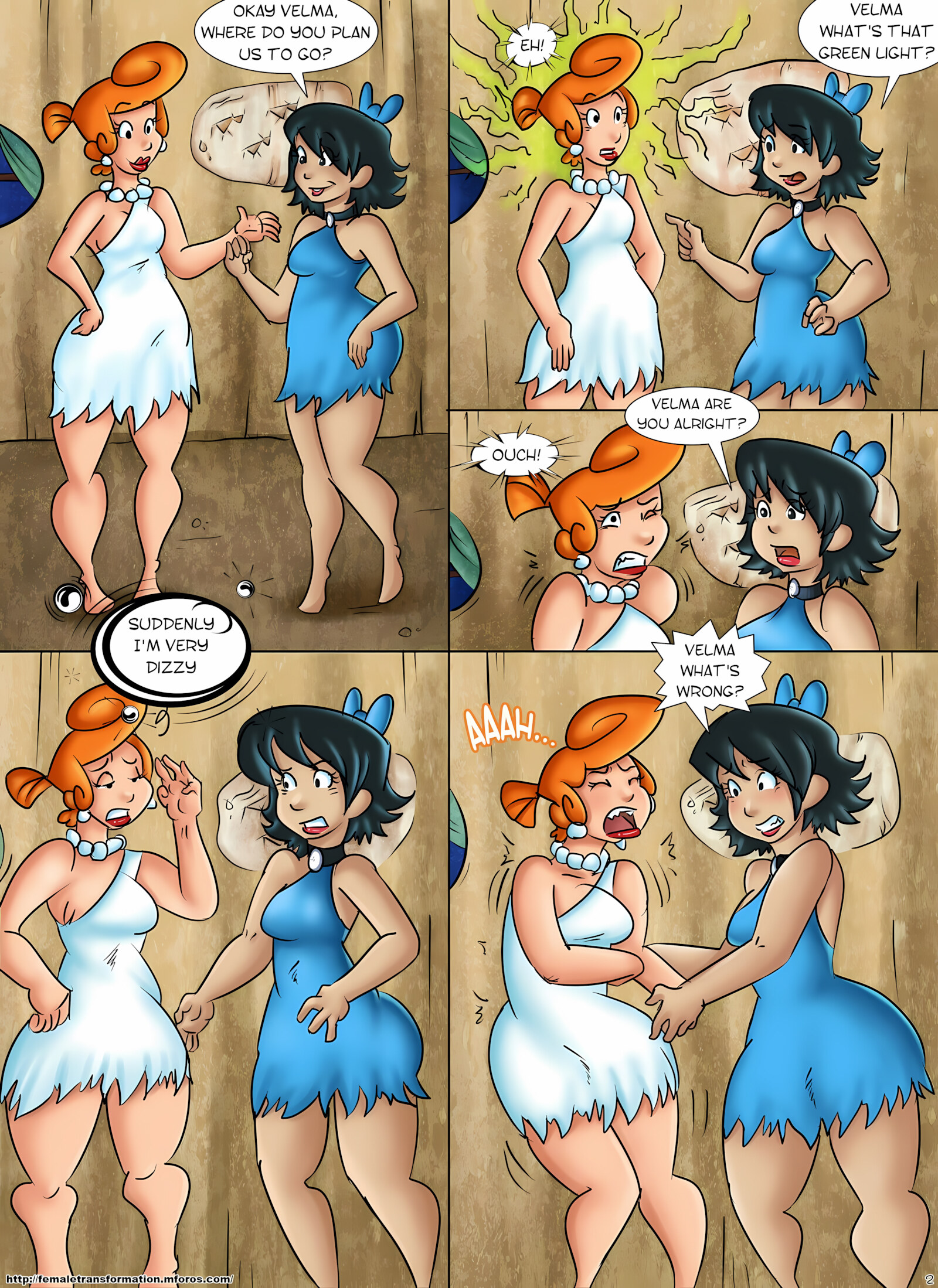 Flintsones with Betty Rubble and Wilma Flintstone [Locofuria], Flintsones with Betty Rubble and Wilma Flintstone, page 5 of 23