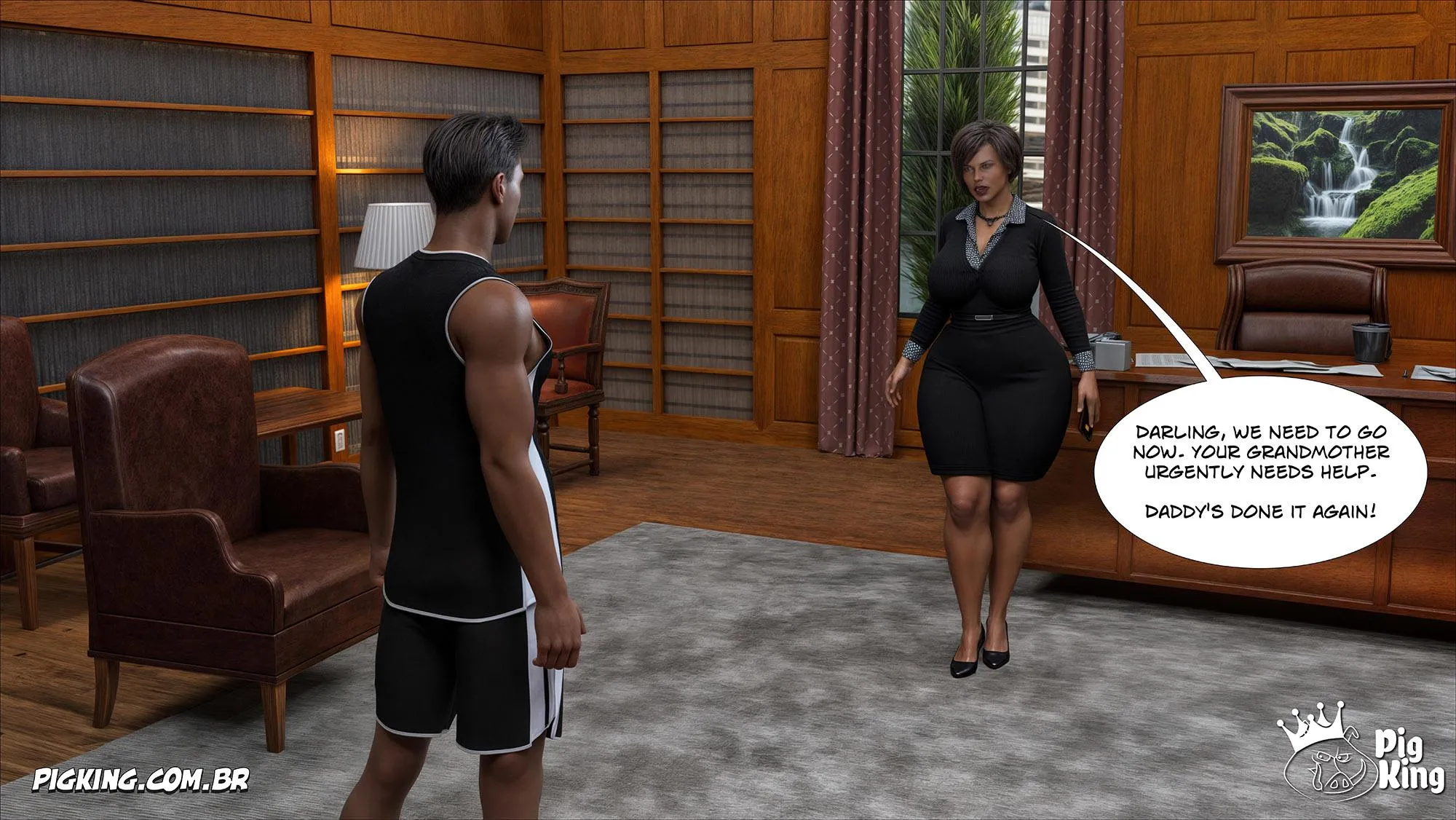 Forbidden Desire 11-38 – Remake [Crazydad3D], Forbidden Desire 31 – Remake, page 36 of 104
