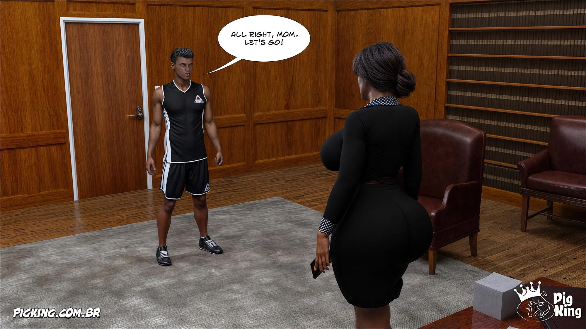 Forbidden Desire 11-38 – Remake [Crazydad3D], Forbidden Desire 31 – Remake, page 37 of 104