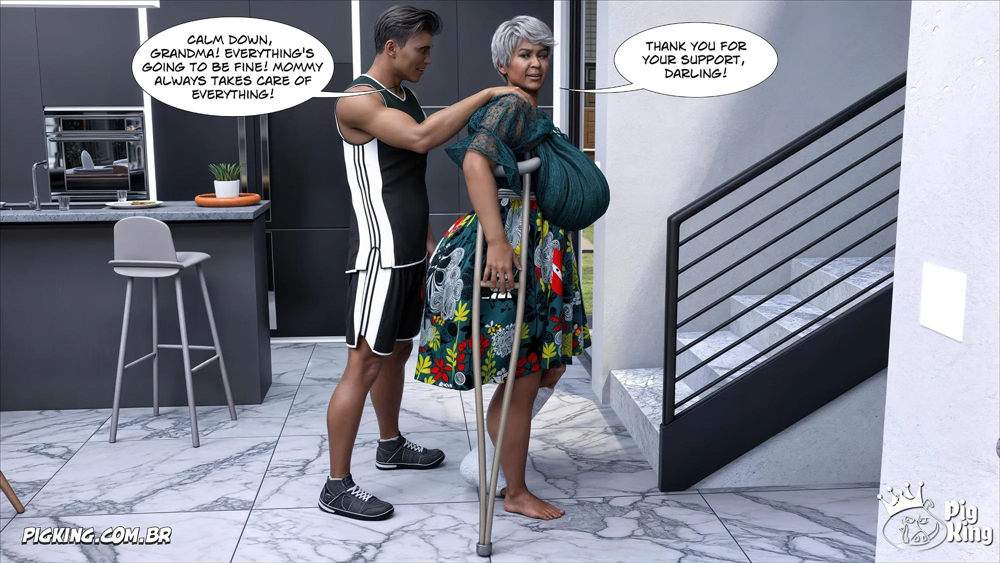 Forbidden Desire 11-38 – Remake [Crazydad3D], Forbidden Desire 31 – Remake, page 88 of 104