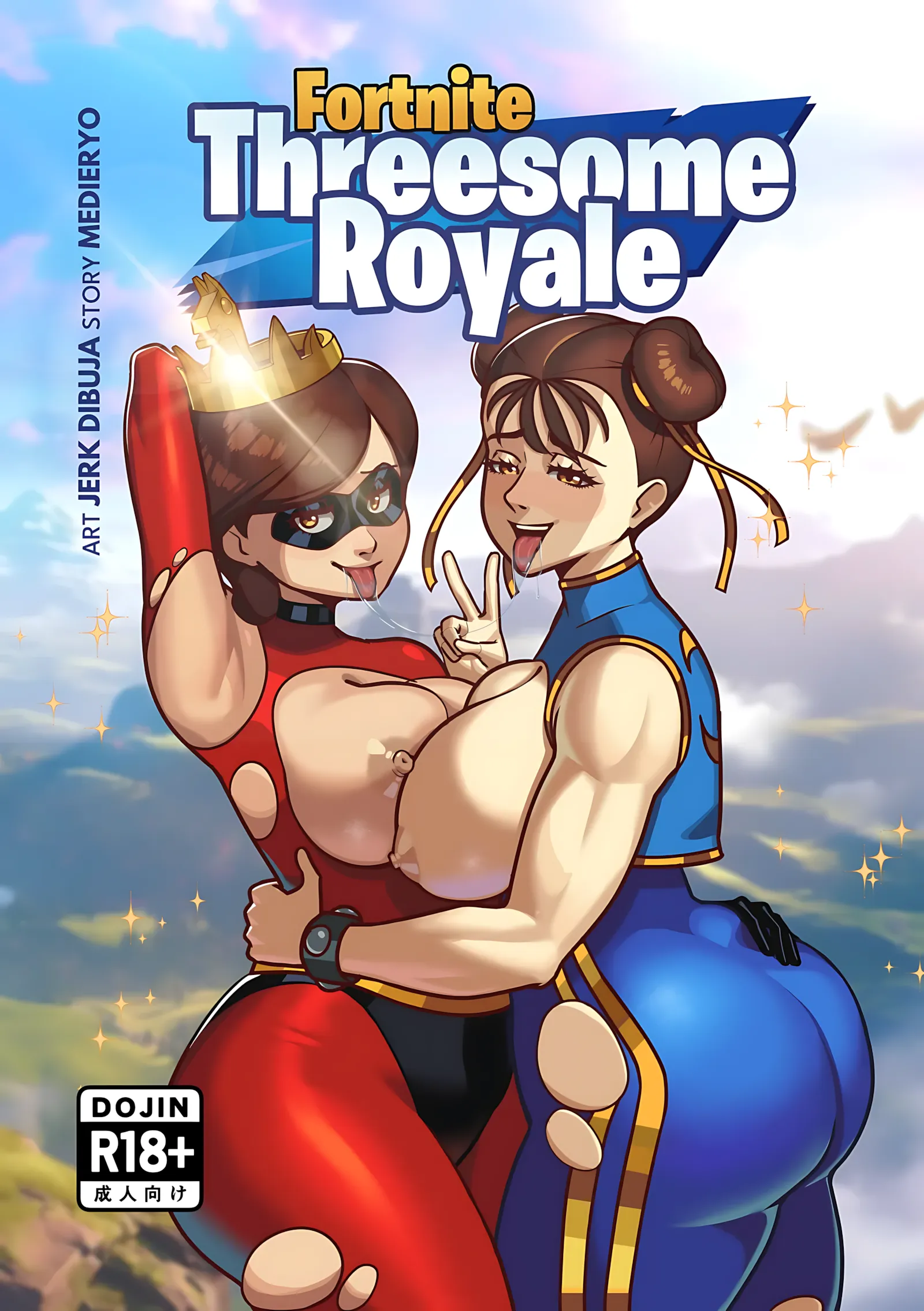 Fortnite Threesome Royale [ Street Fighter ], Fortnite Threesome Royale [JERKdibuja], page 1 of 9