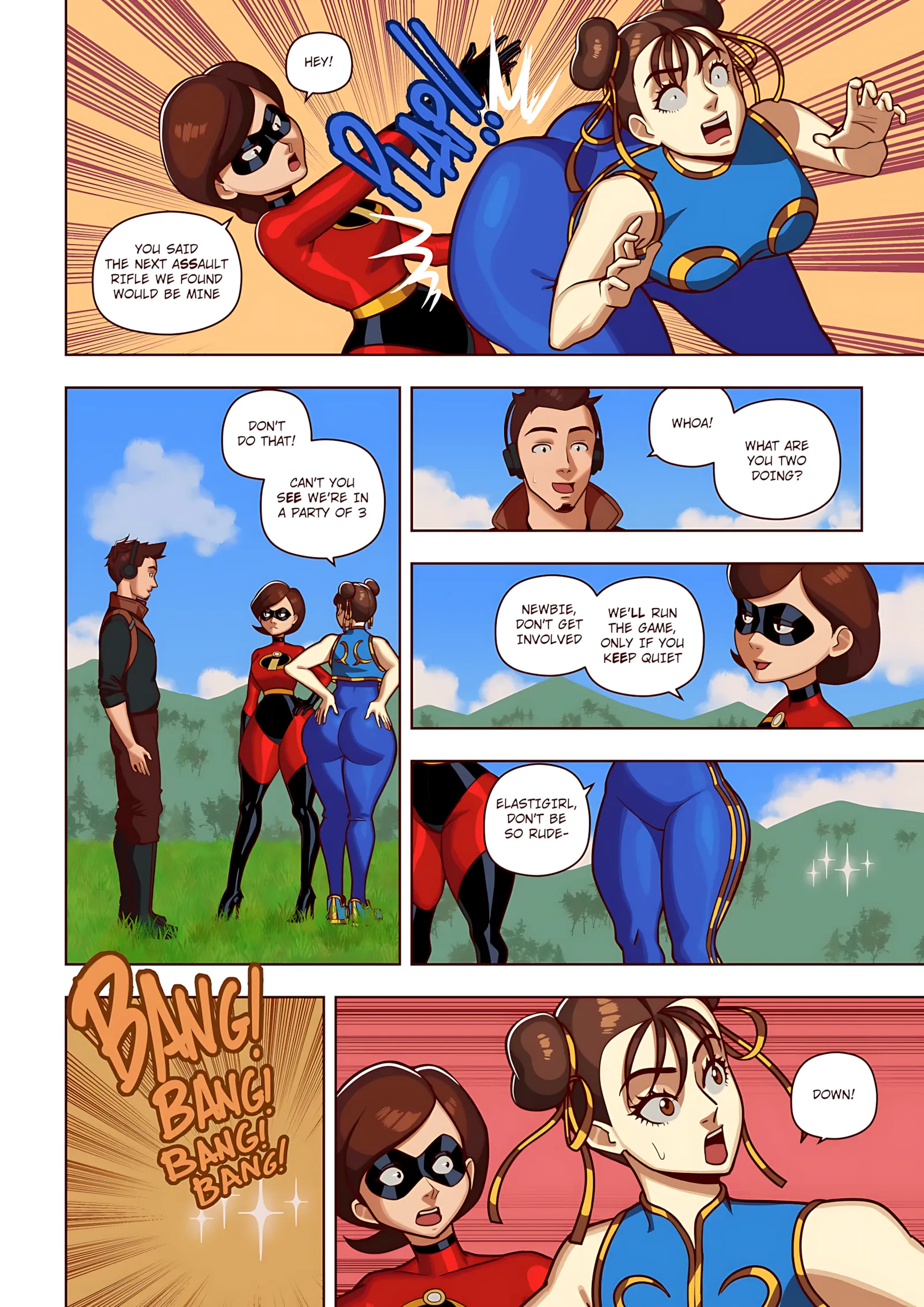 Fortnite Threesome Royale [ Street Fighter ], Fortnite Threesome Royale [JERKdibuja], page 3 of 9