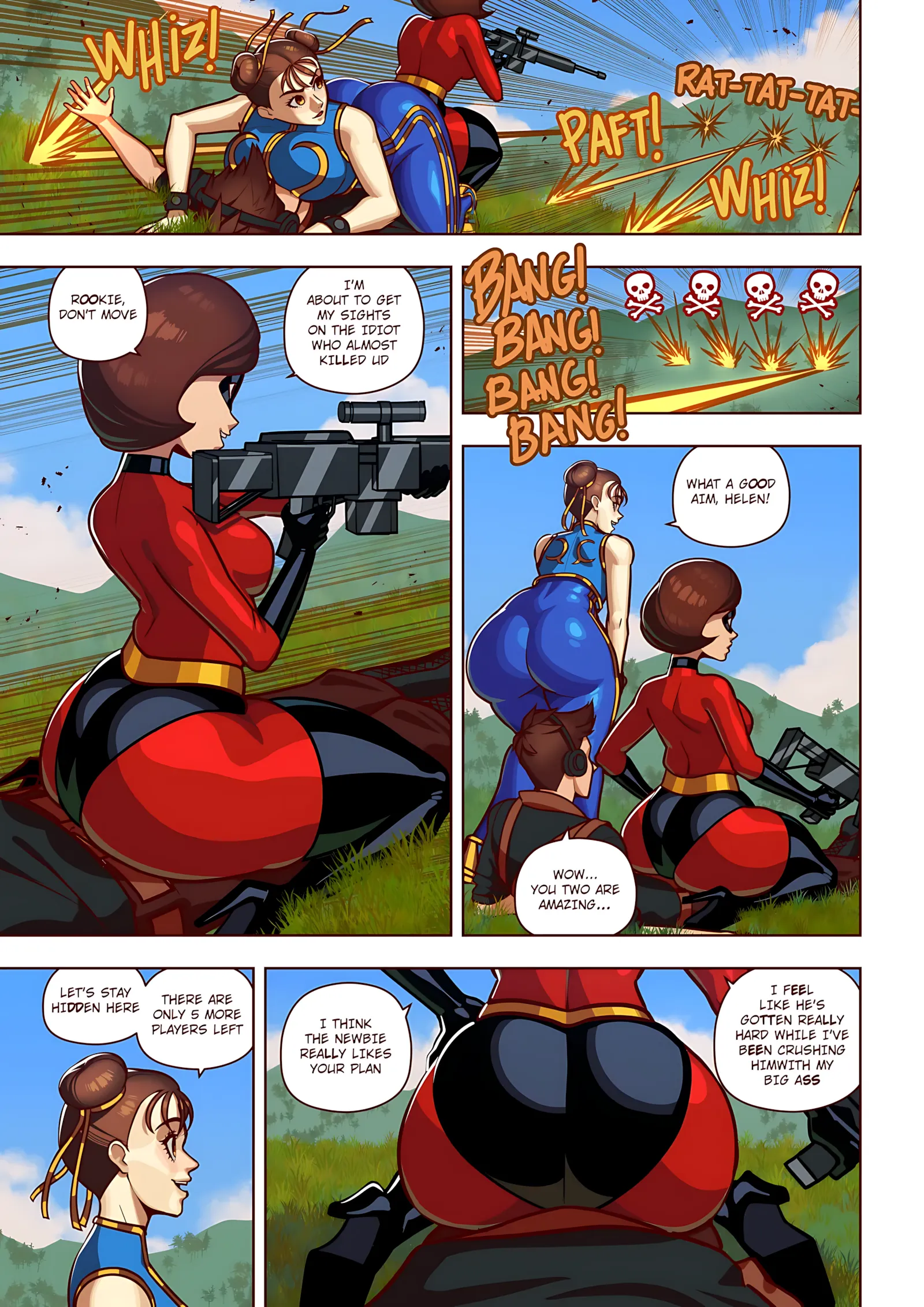 Fortnite Threesome Royale [ Street Fighter ], Fortnite Threesome Royale [JERKdibuja], page 4 of 9