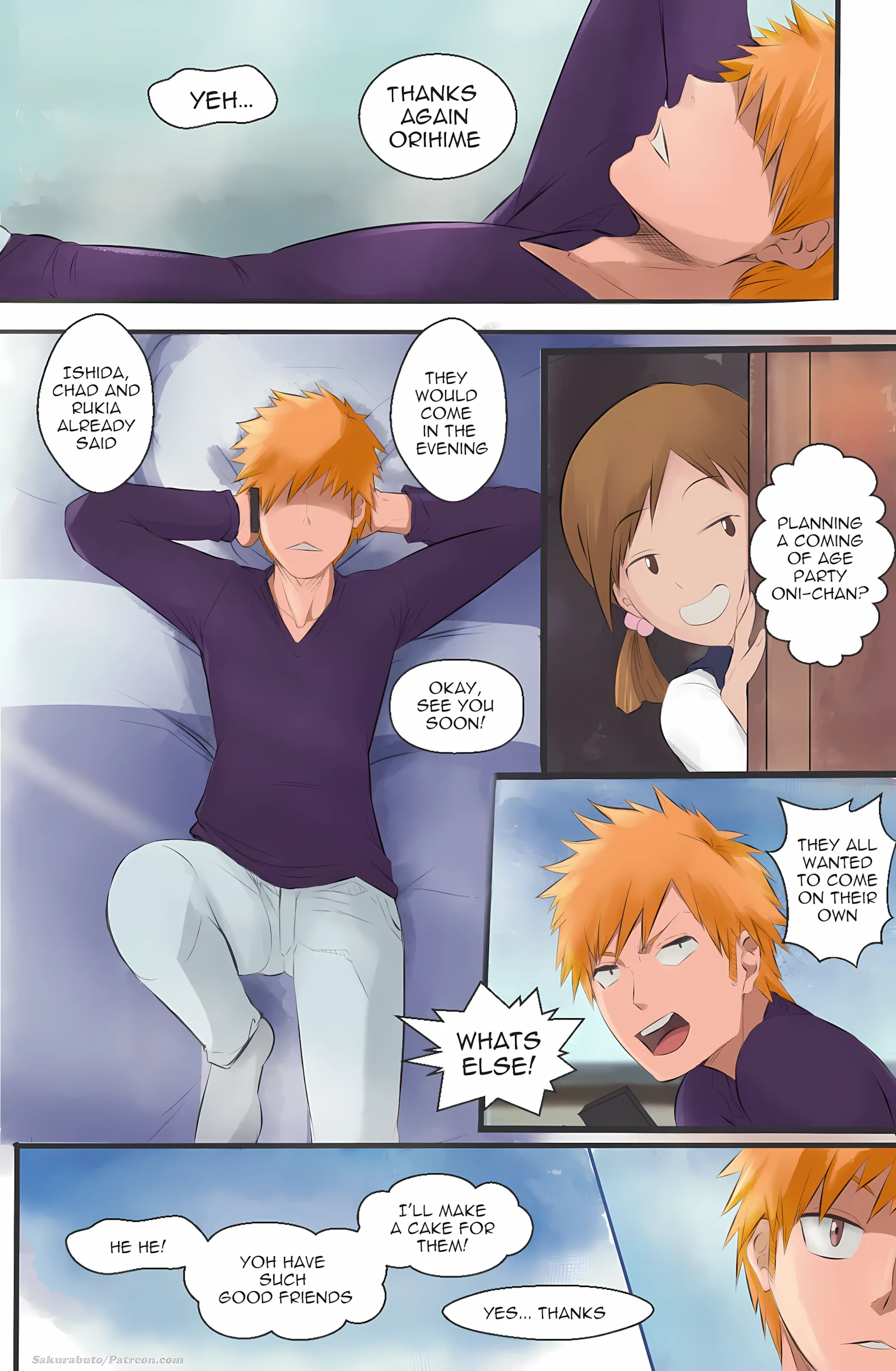 Foursome Gift – Bleach [Sakurabuto], Foursome Gift - Bleach, page 2 of 28