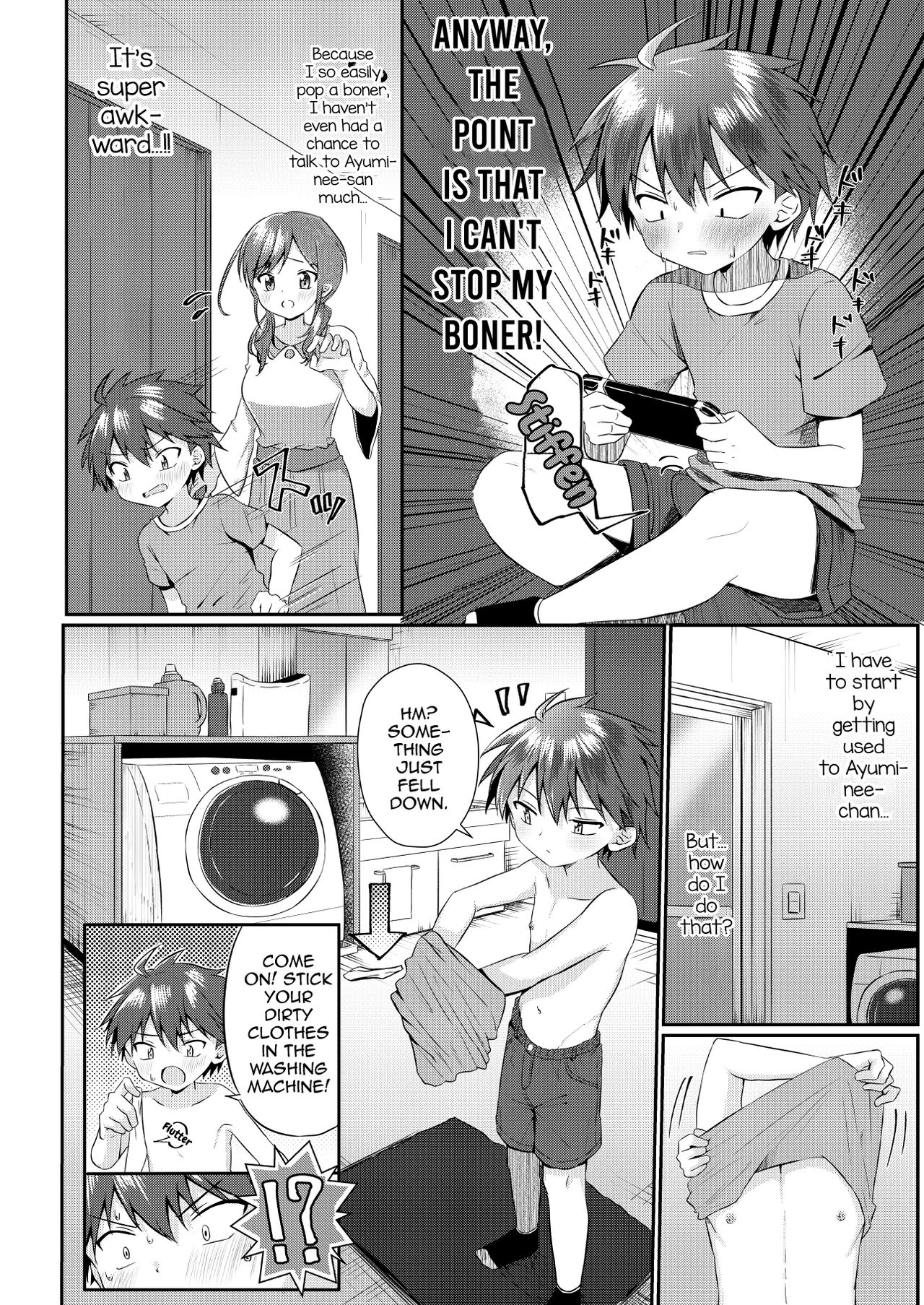 Futanari no Onee-chan ni Shasei [Aquajet Kosuke], Futanari no Onee-chan ni Shasei, page 3 of 27