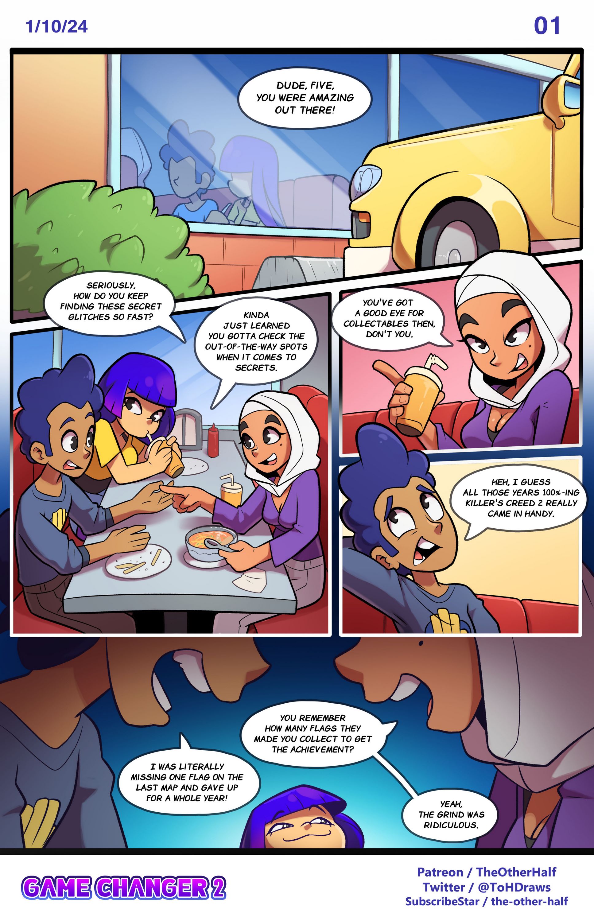 Game Changer [TheOtherHalf], Game Changer 2, page 1 of 17