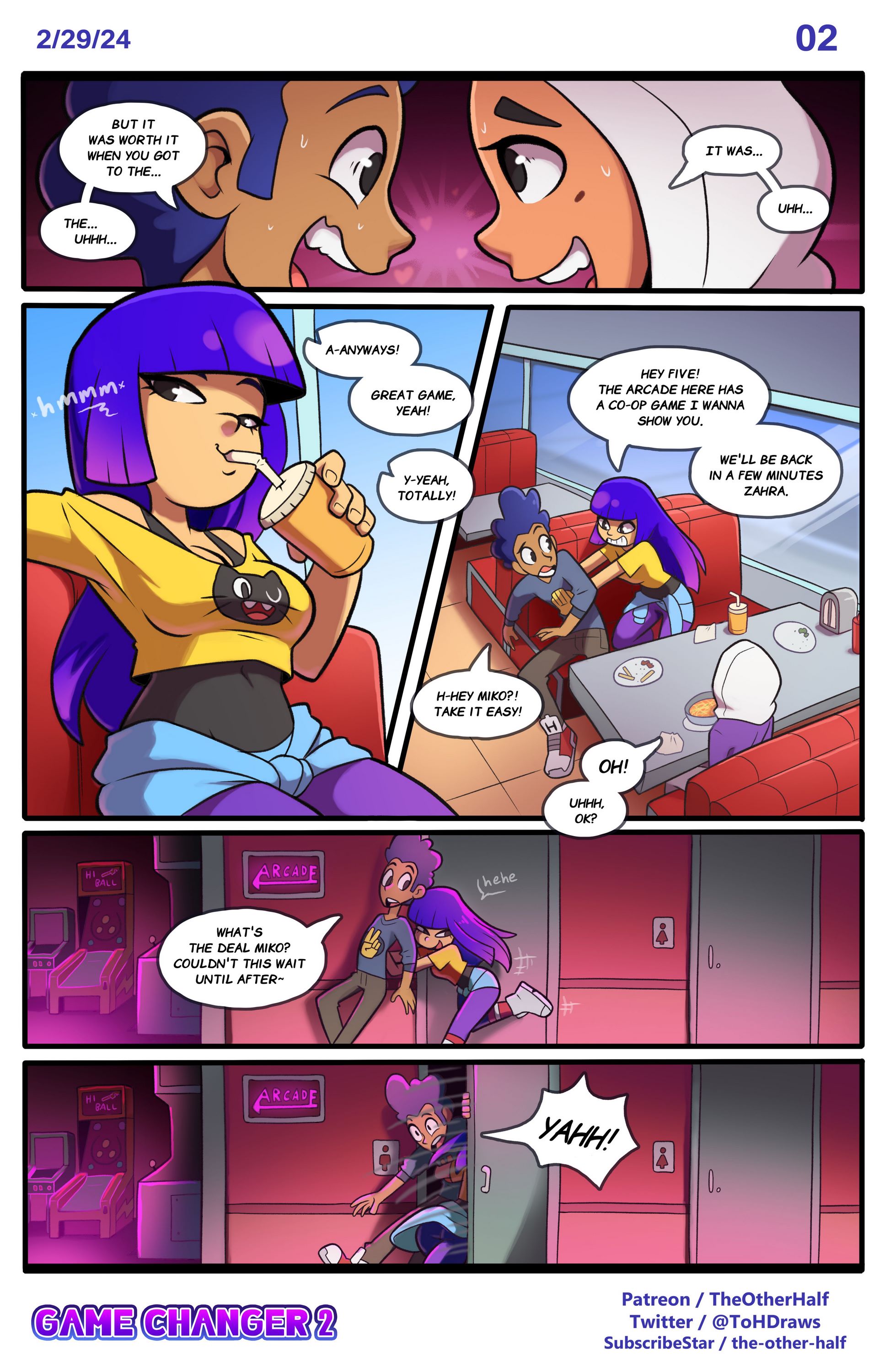 Game Changer [TheOtherHalf], Game Changer 2, page 2 of 17
