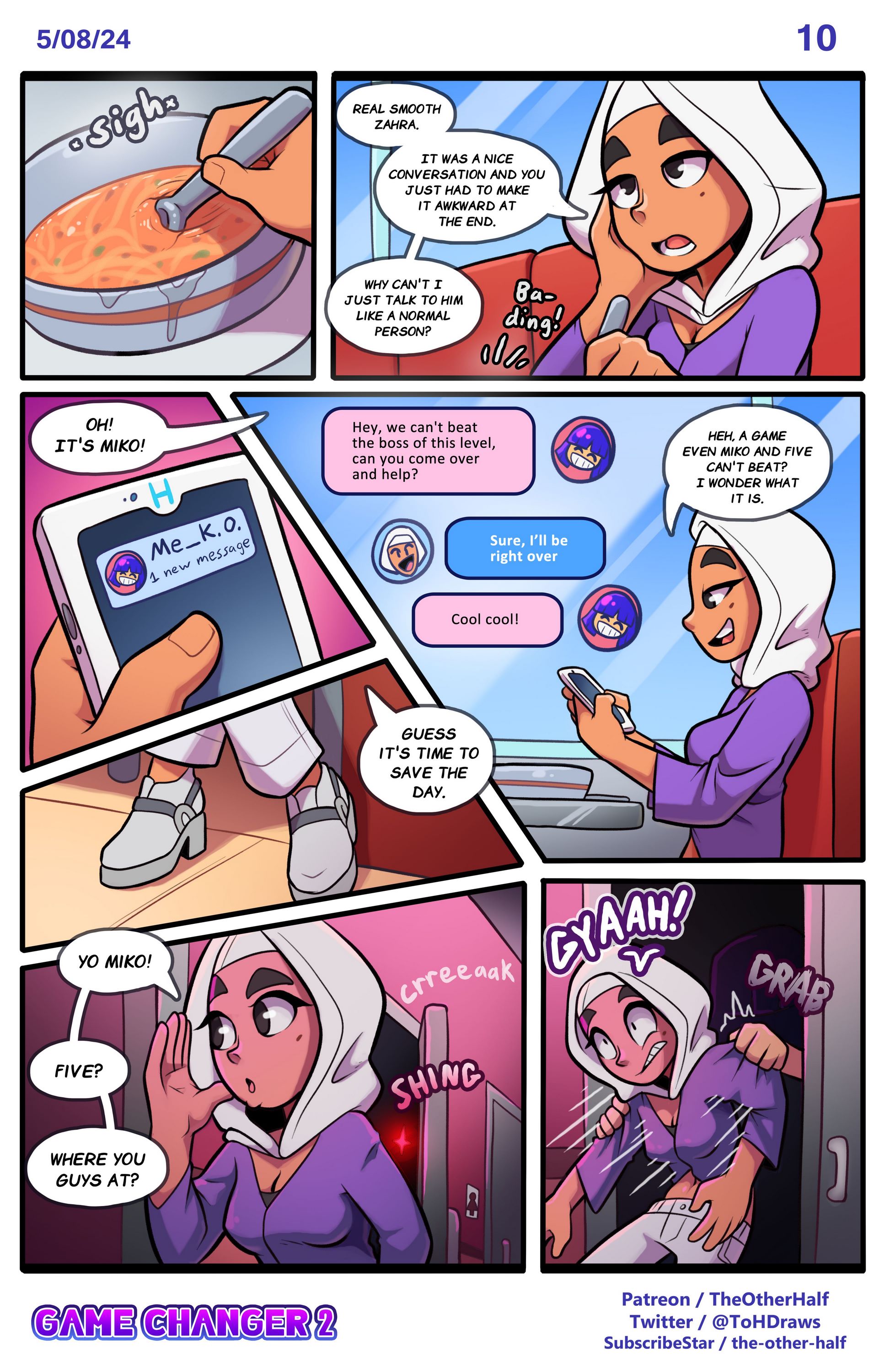 Game Changer [TheOtherHalf], Game Changer 2, page 10 of 17