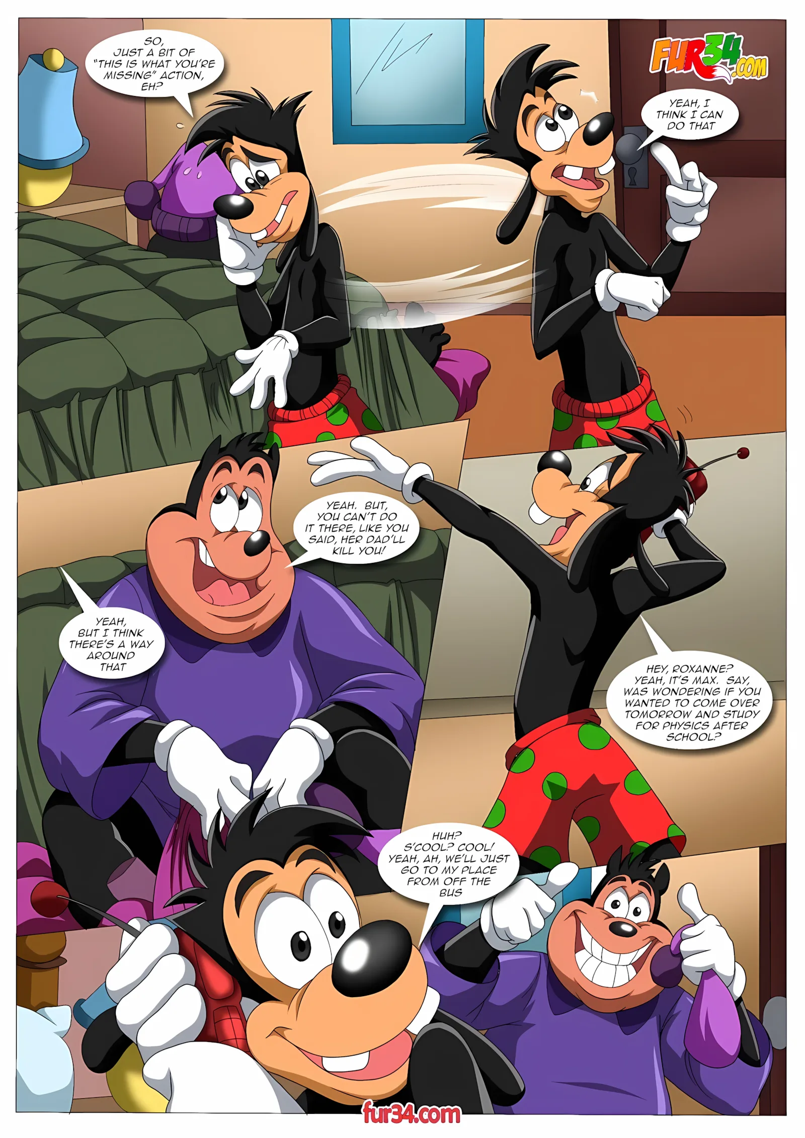 Goofed Up (Goof Troop) [Palcomix], 1 . Goofed Up - (Goof Troop) [Palcomix], page 4 of 21