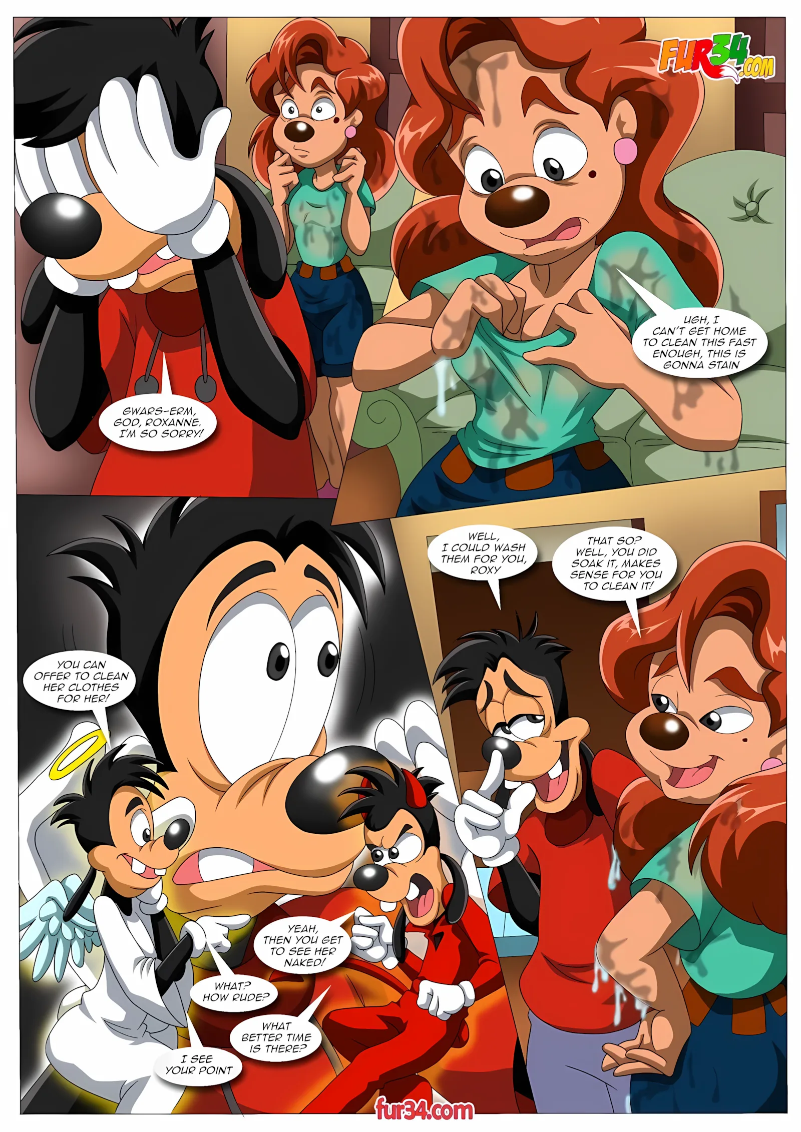 Goofed Up (Goof Troop) [Palcomix], 1 . Goofed Up - (Goof Troop) [Palcomix], page 7 of 21