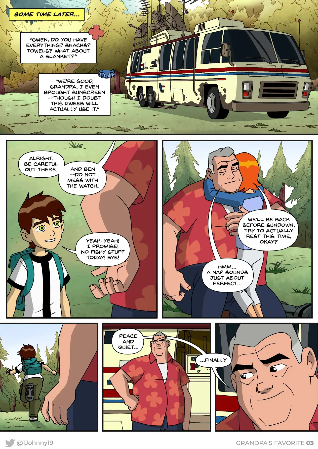 Grandpa’s Favorite (Ben 10), 1. Grandpa's Favorite [Johnny19-1], page 4 of 8