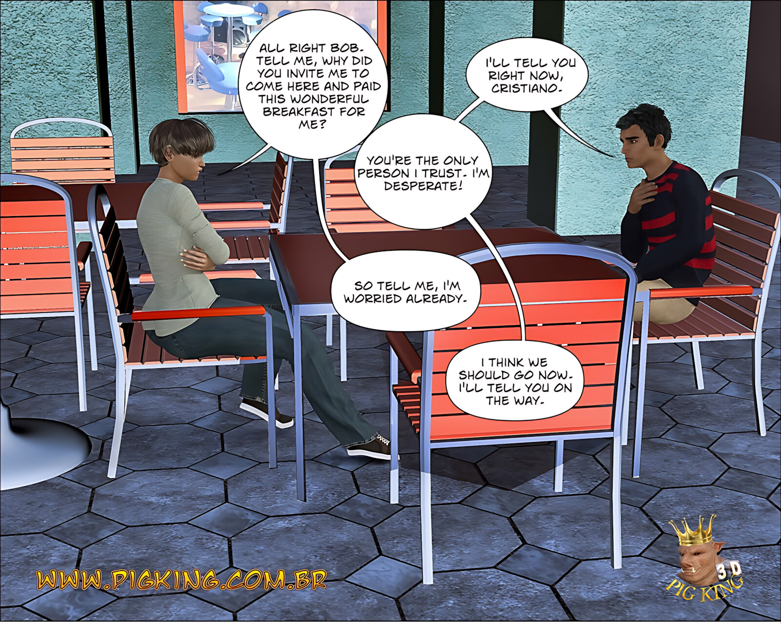 Help Me [Pig King], Help Me 1, page 3 of 50