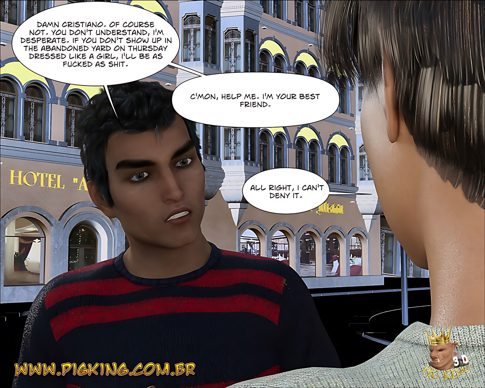 Help Me [Pig King], Help Me 1, page 7 of 50