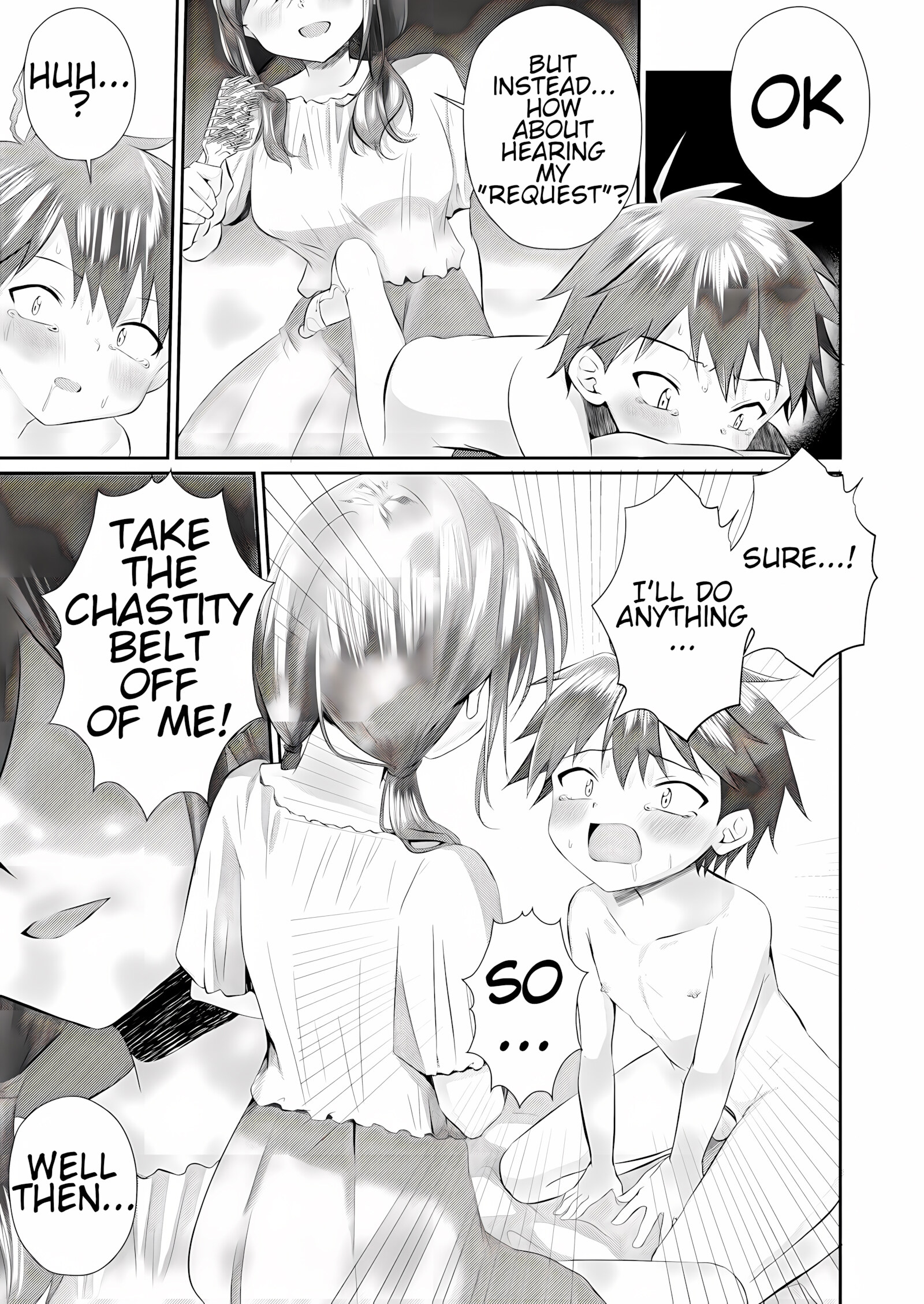 His Futanari Sister Manages His Ejaculation And Pegs Him! [Aquajet Kosuke], His Futanari Sister Manages His Ejaculation And Pegs Him!, page 16 of 26