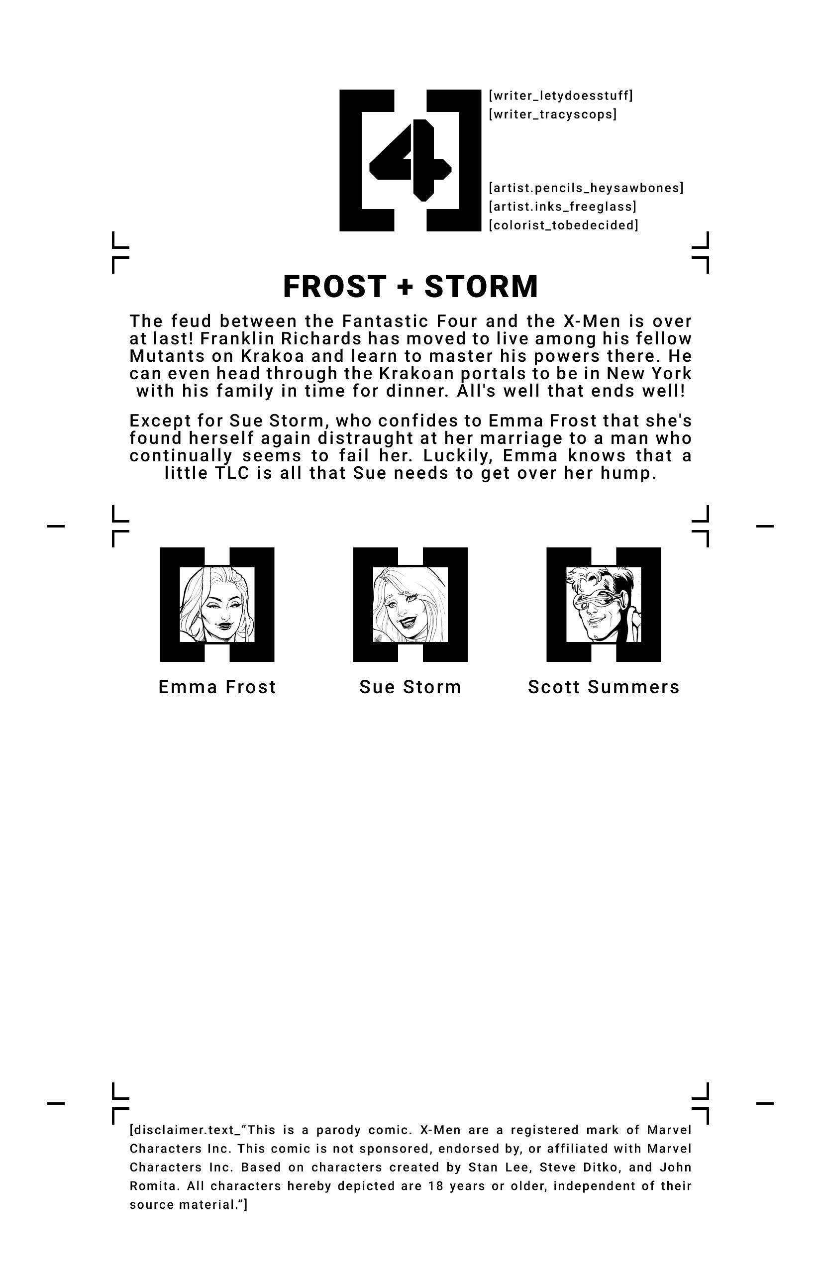 House Of XXX – Frost + Storm [Tracy Scops], House Of XXX – Frost + Storm, page 2 of 11