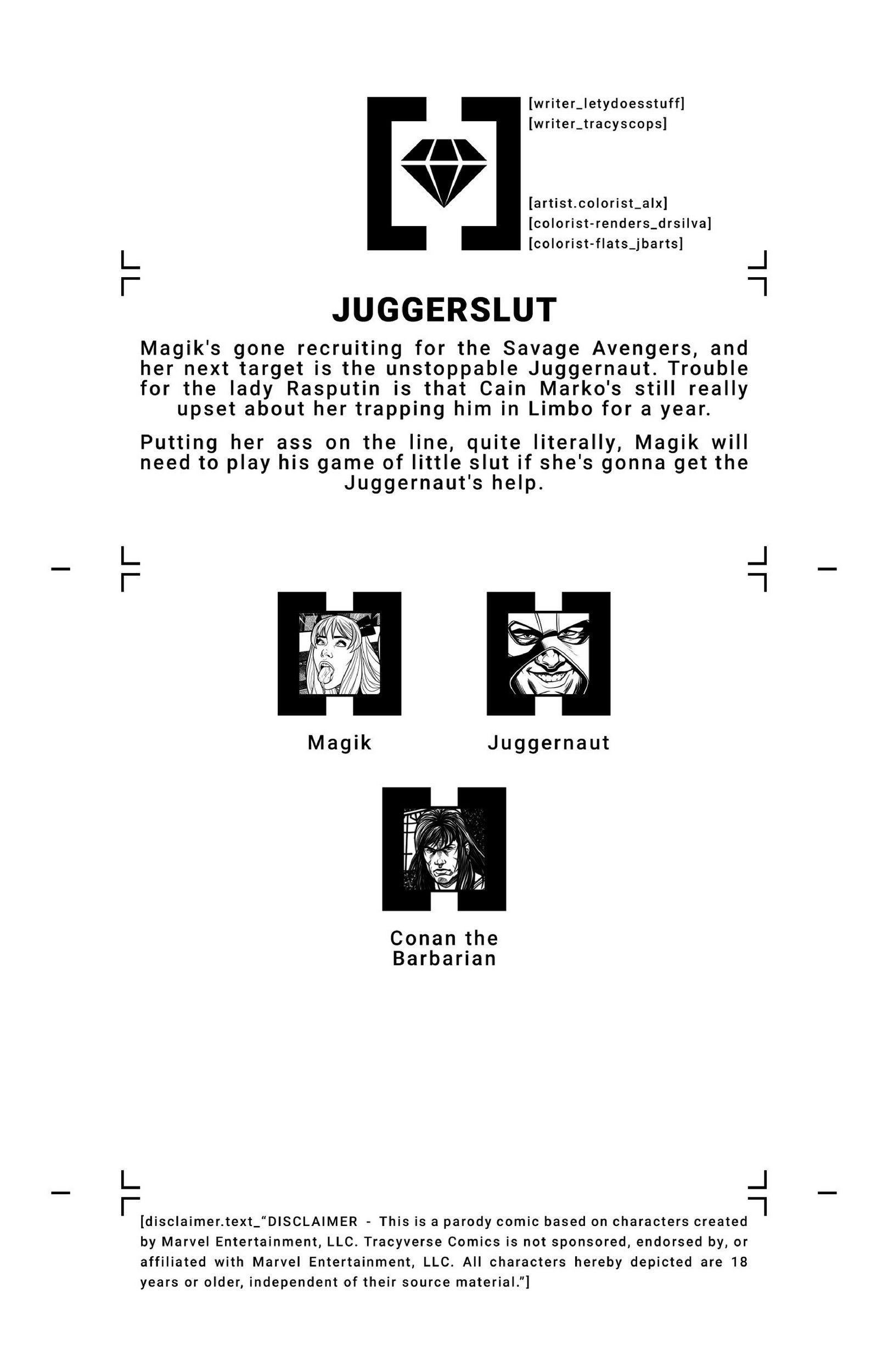 House Of XXX – Jugger Slut [Tracy Scops], House Of XXX – Jugger Slut, page 2 of 11