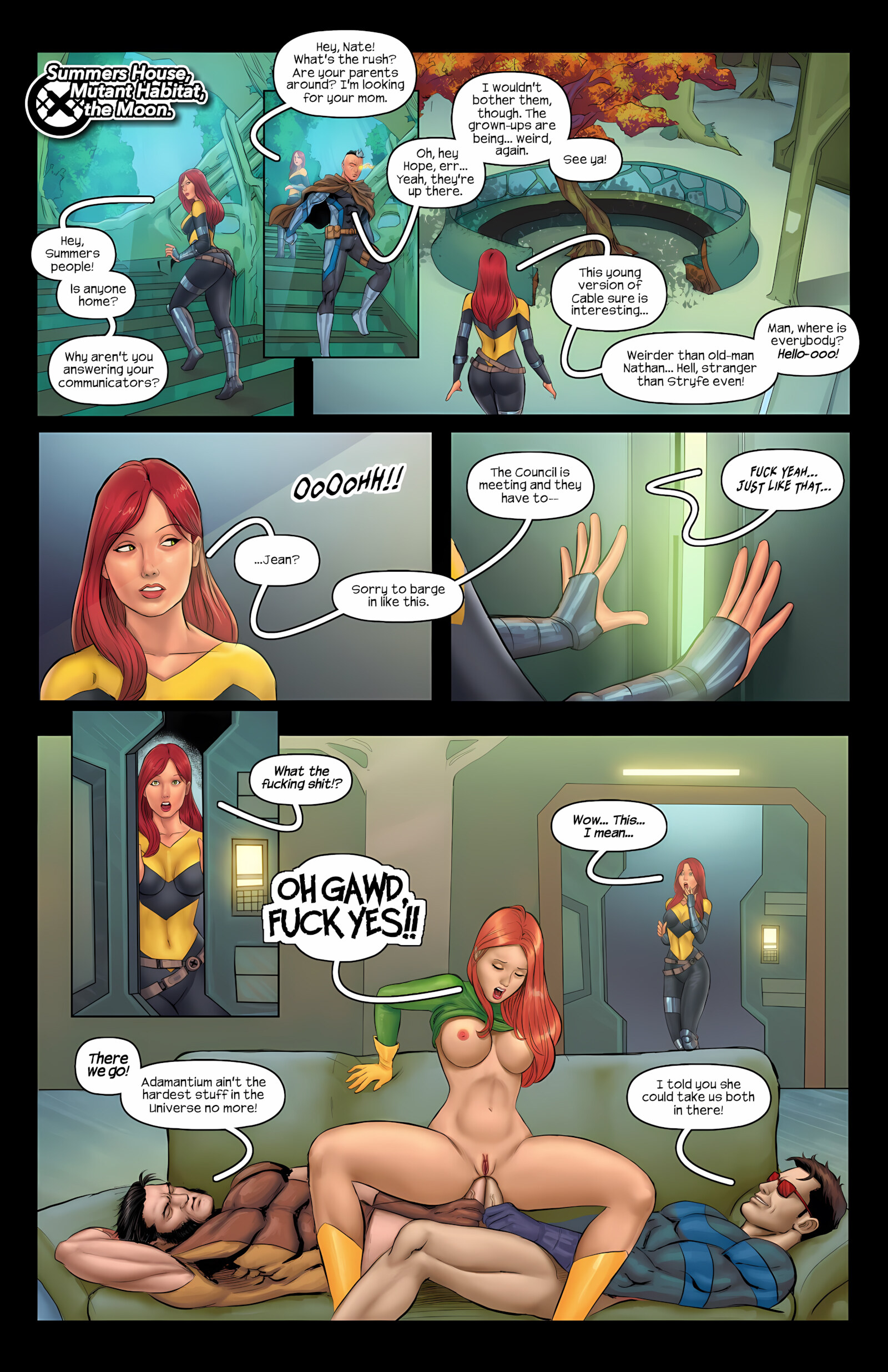 House Of XXX – Summers Home [Tracy Scops], House Of XXX – Summers Home, page 3 of 11