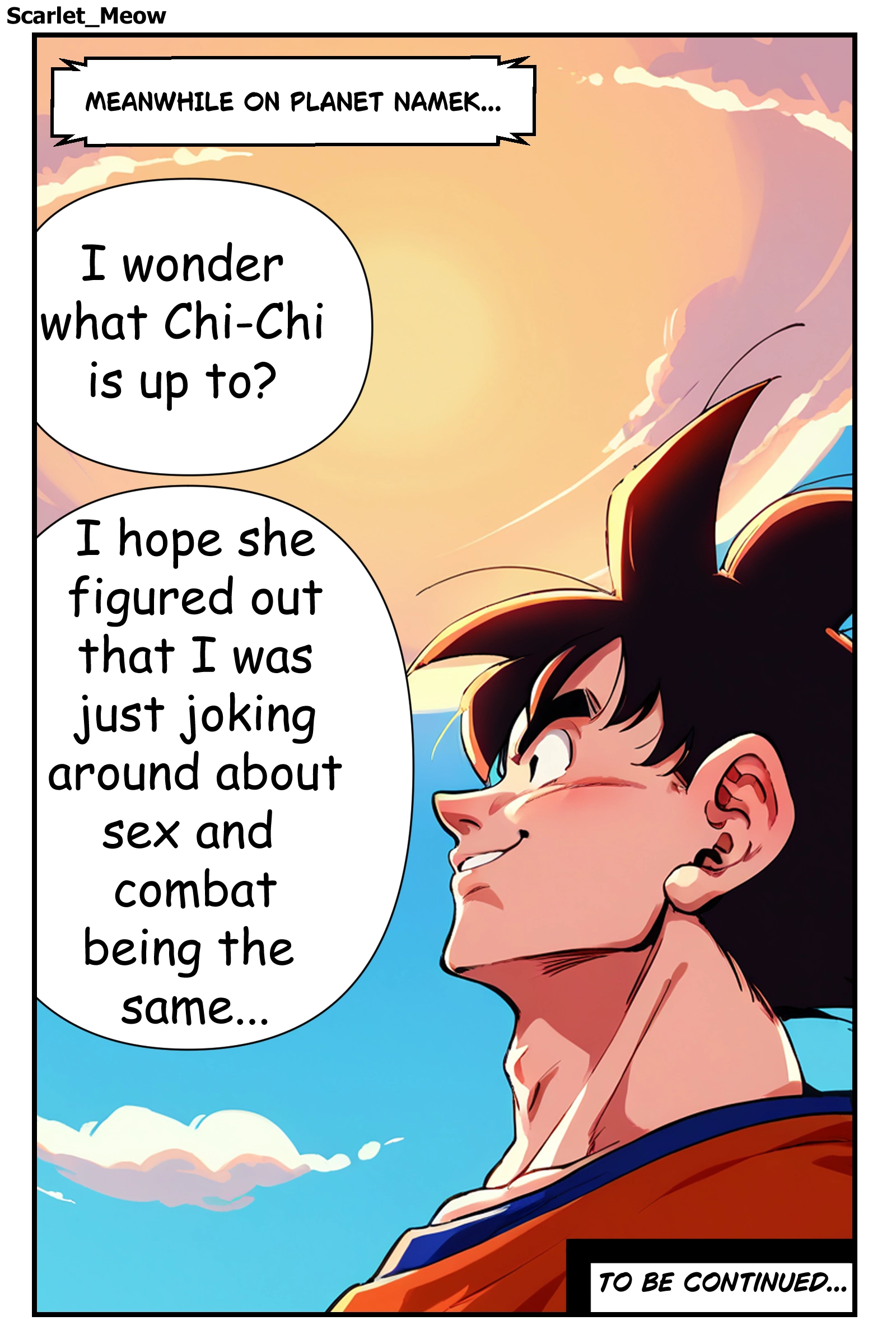 AI Generated – Goku’s Absence [Scarlet Meow], Goku's Absence 1, page 40 of 40