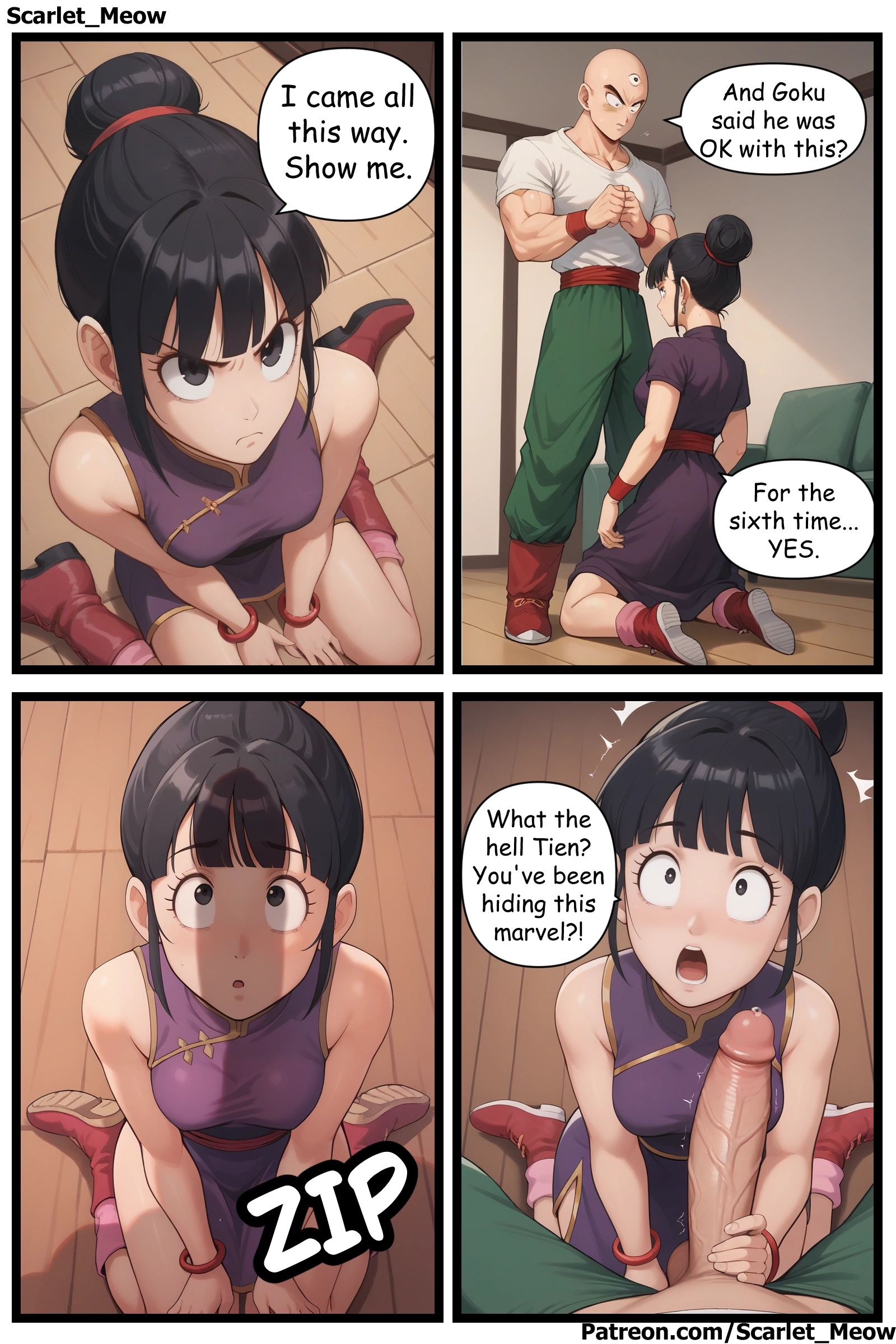 AI Generated – Goku’s Absence [Scarlet Meow], Goku's Absence 1, page 9 of 40