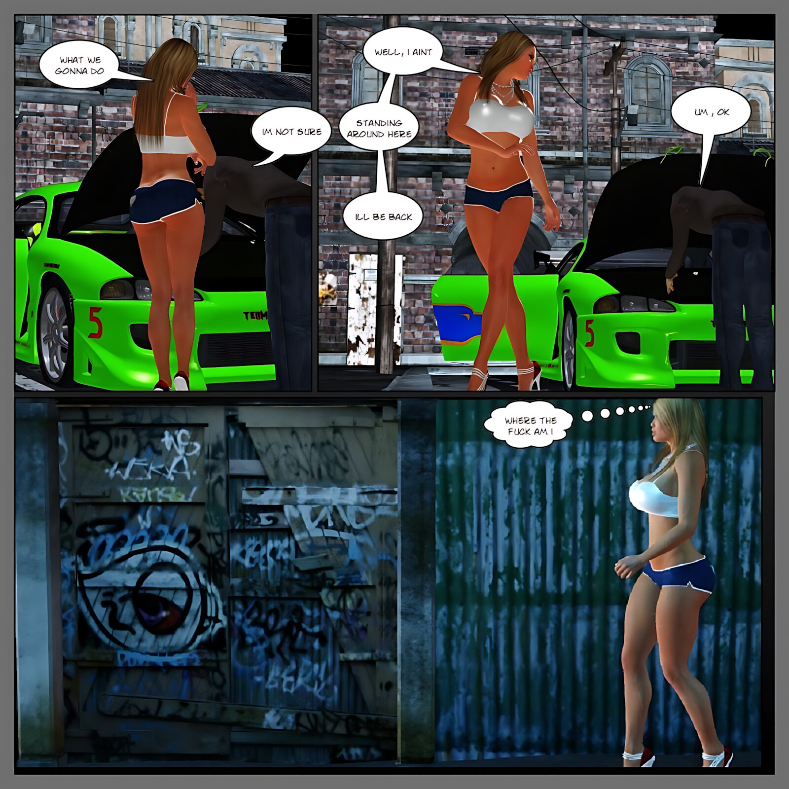 I Need A Phone [BlackonWhite3D], I Need A Phone, page 4 of 31