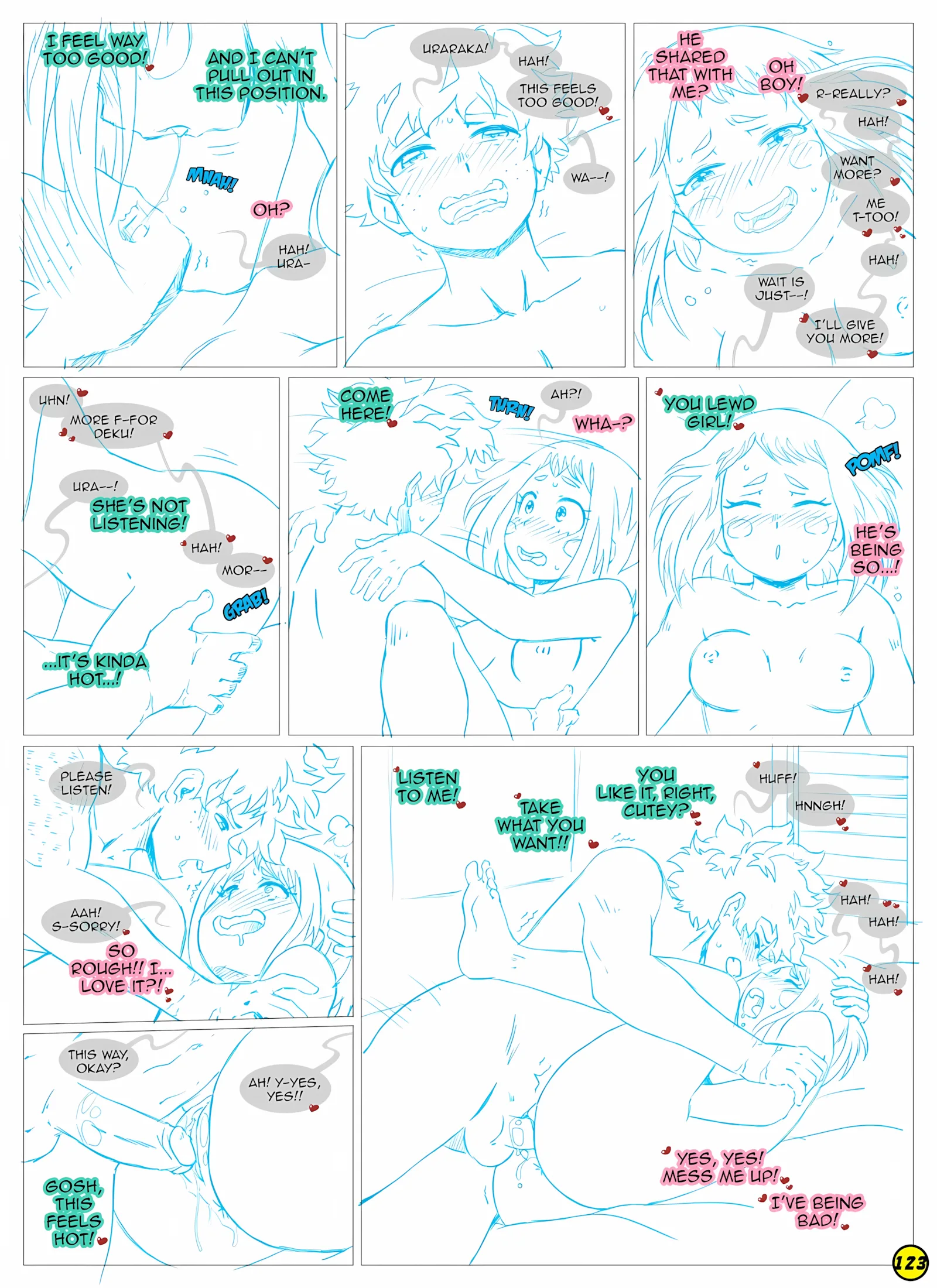 I See You – My Hero Academia [Area], I See You – My Hero Academia, page 122 of 143