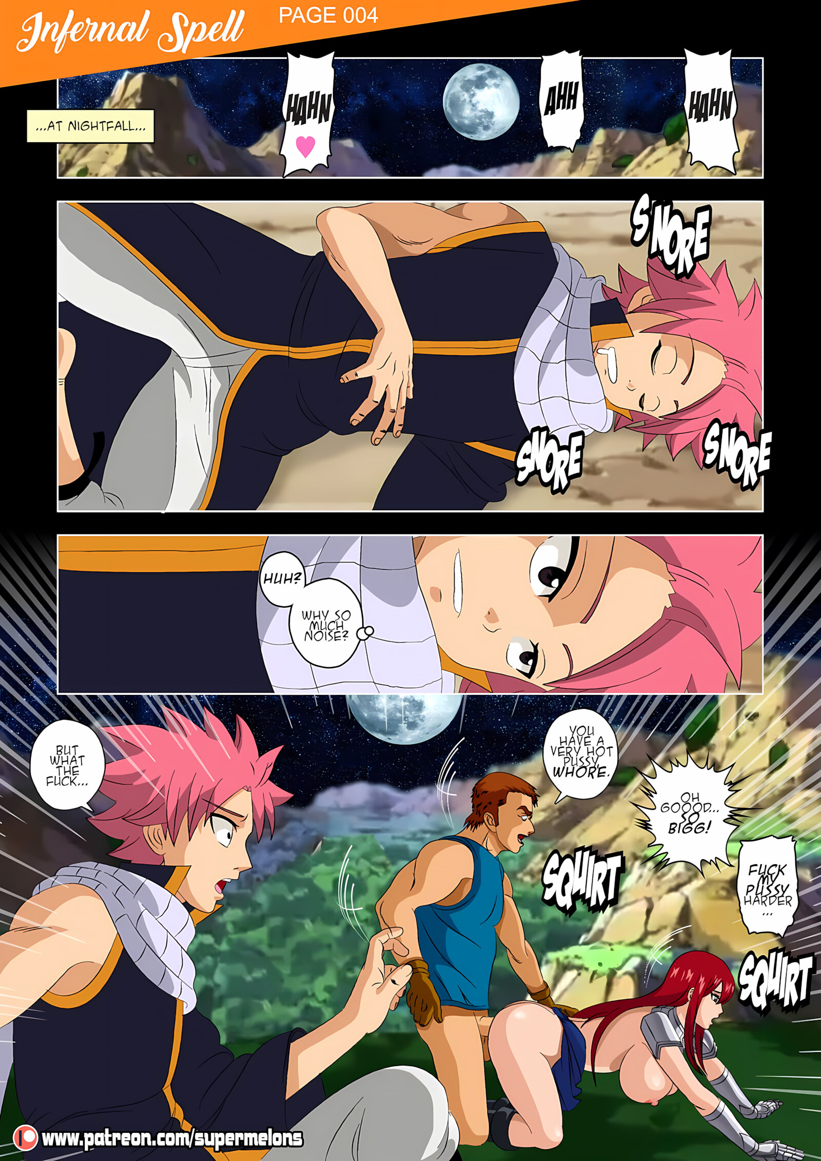 Infernal Spell – Fairy Tail [Super Melons], Infernal Spell - Fairy Tail, page 5 of 27