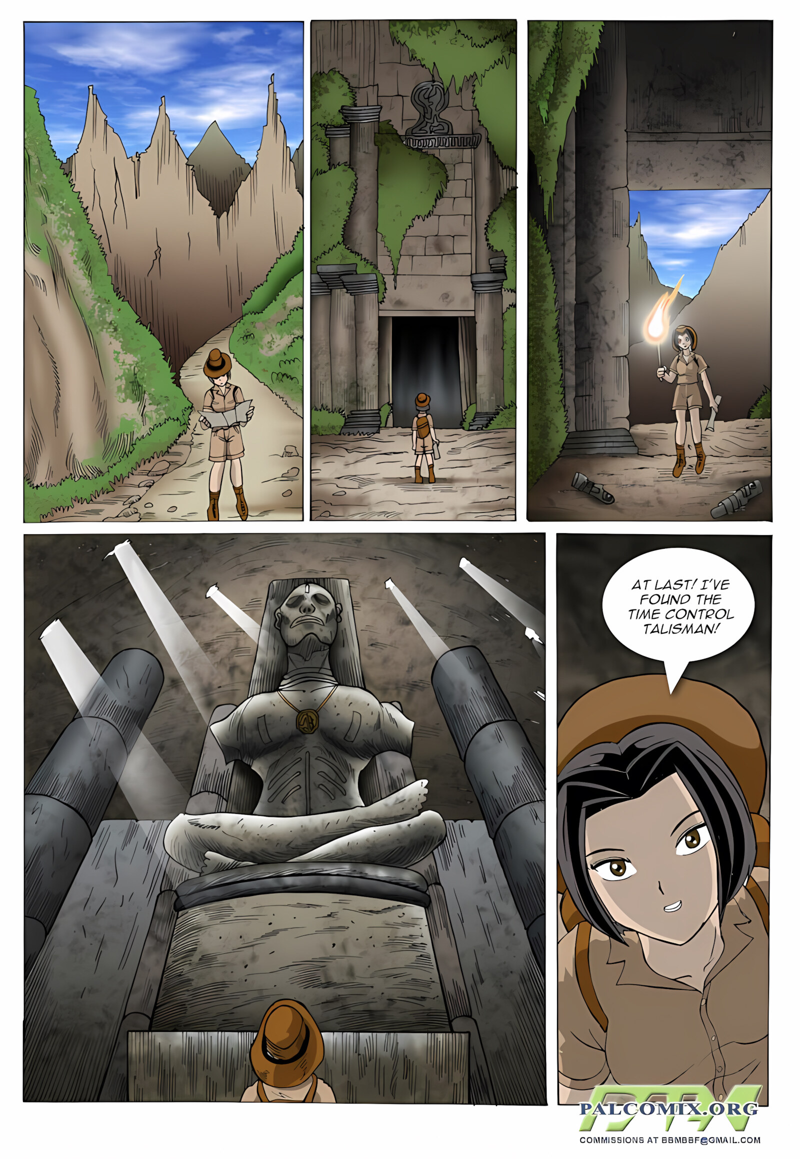 Jade Chan Adventures [Palcomix], Jade Chan Adventures 2, page 2 of 7