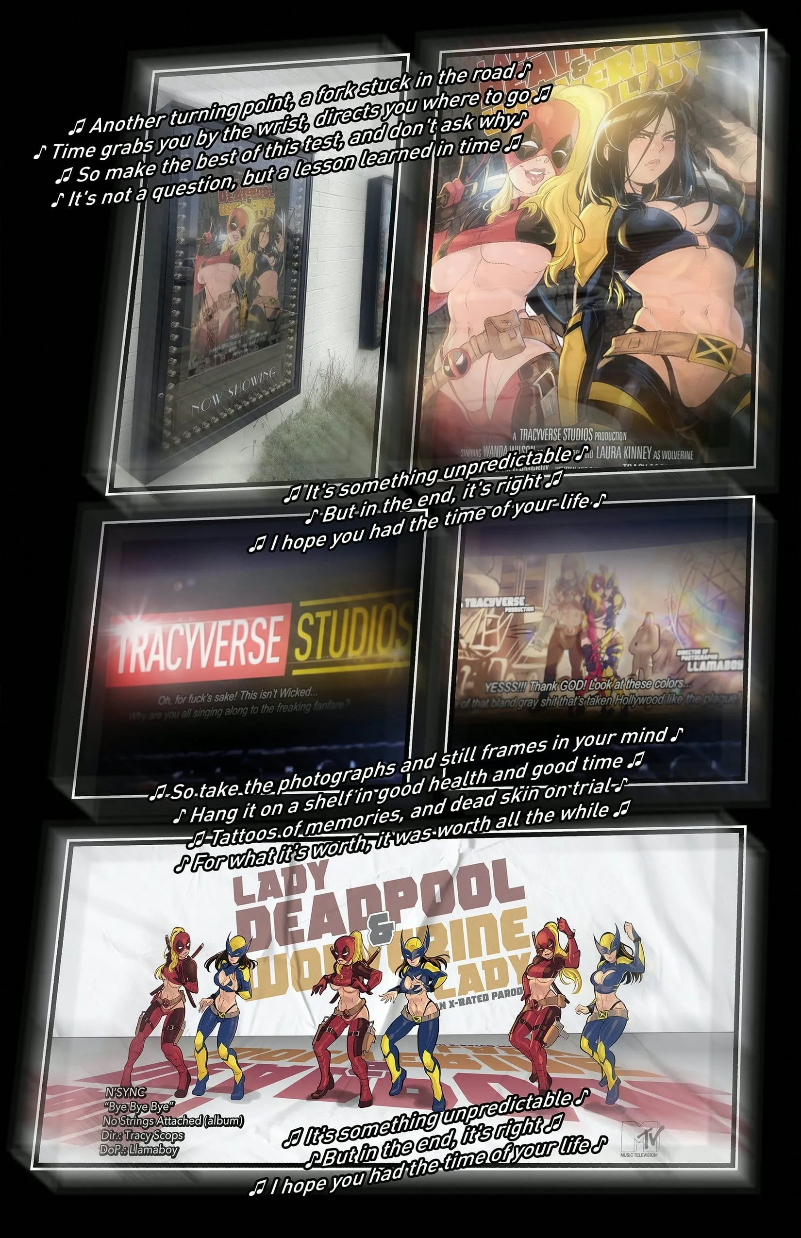 Lady Deadpool and Wolverine Lady [Tracy Scops], 1 . Lady Deadpool and Wolverine Lady, page 20 of 20