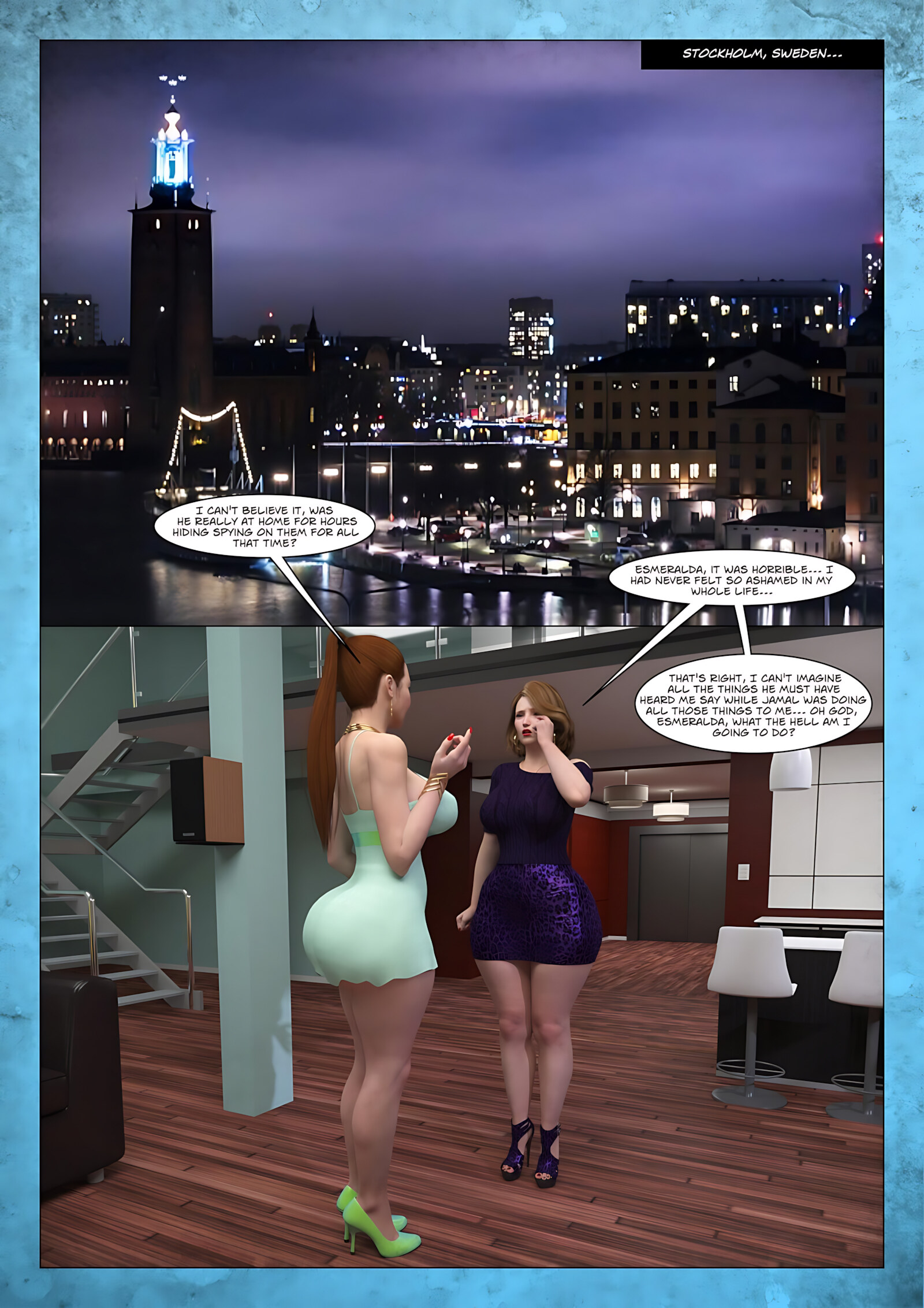 Lonely Swedish Wife [Moiarte3D], Lonely Swedish Wife 5, page 2 of 57