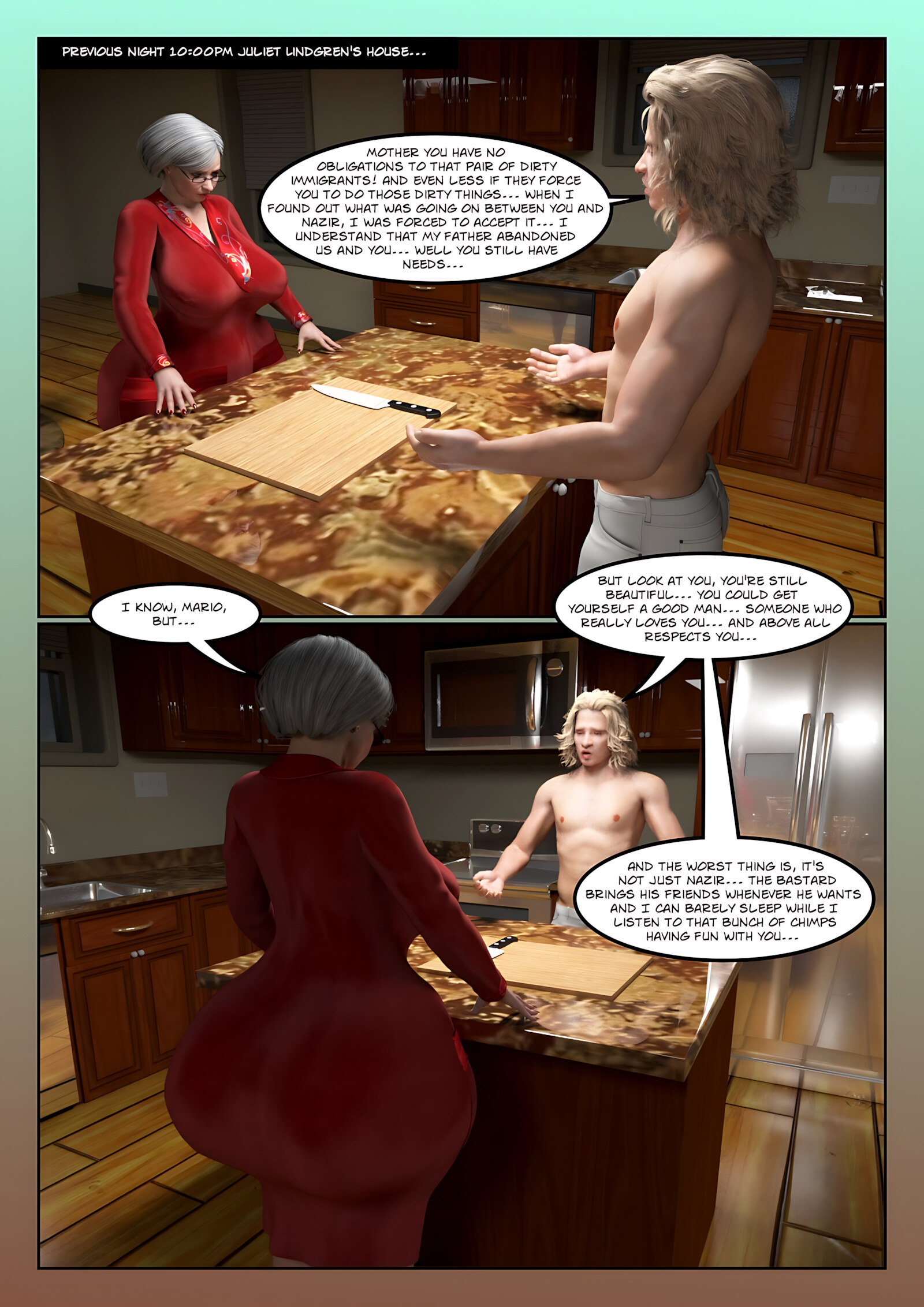 Lonely Swedish Wife [Moiarte3D], Lonely Swedish Wife 4, page 2 of 30