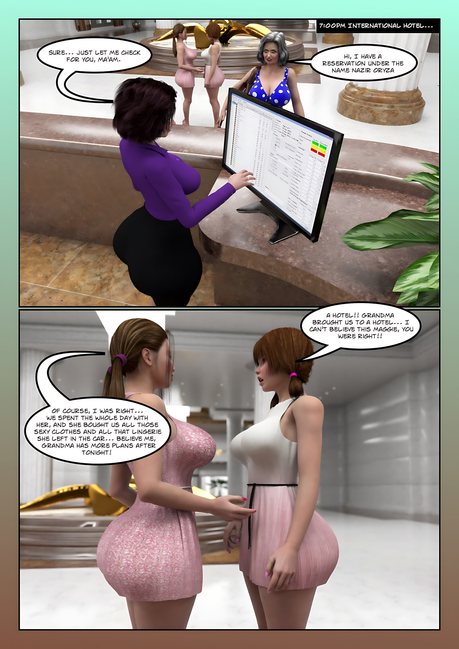 Lonely Swedish Wife [Moiarte3D], Lonely Swedish Wife 4, page 12 of 30