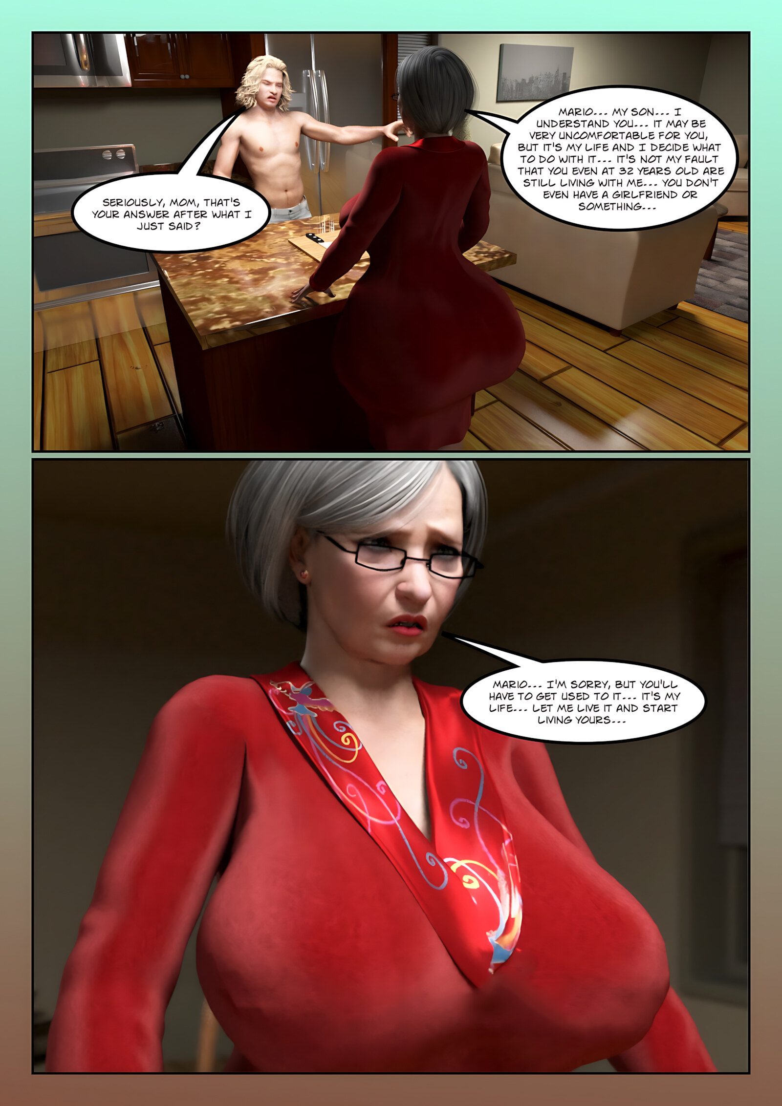 Lonely Swedish Wife [Moiarte3D], Lonely Swedish Wife 4, page 3 of 30