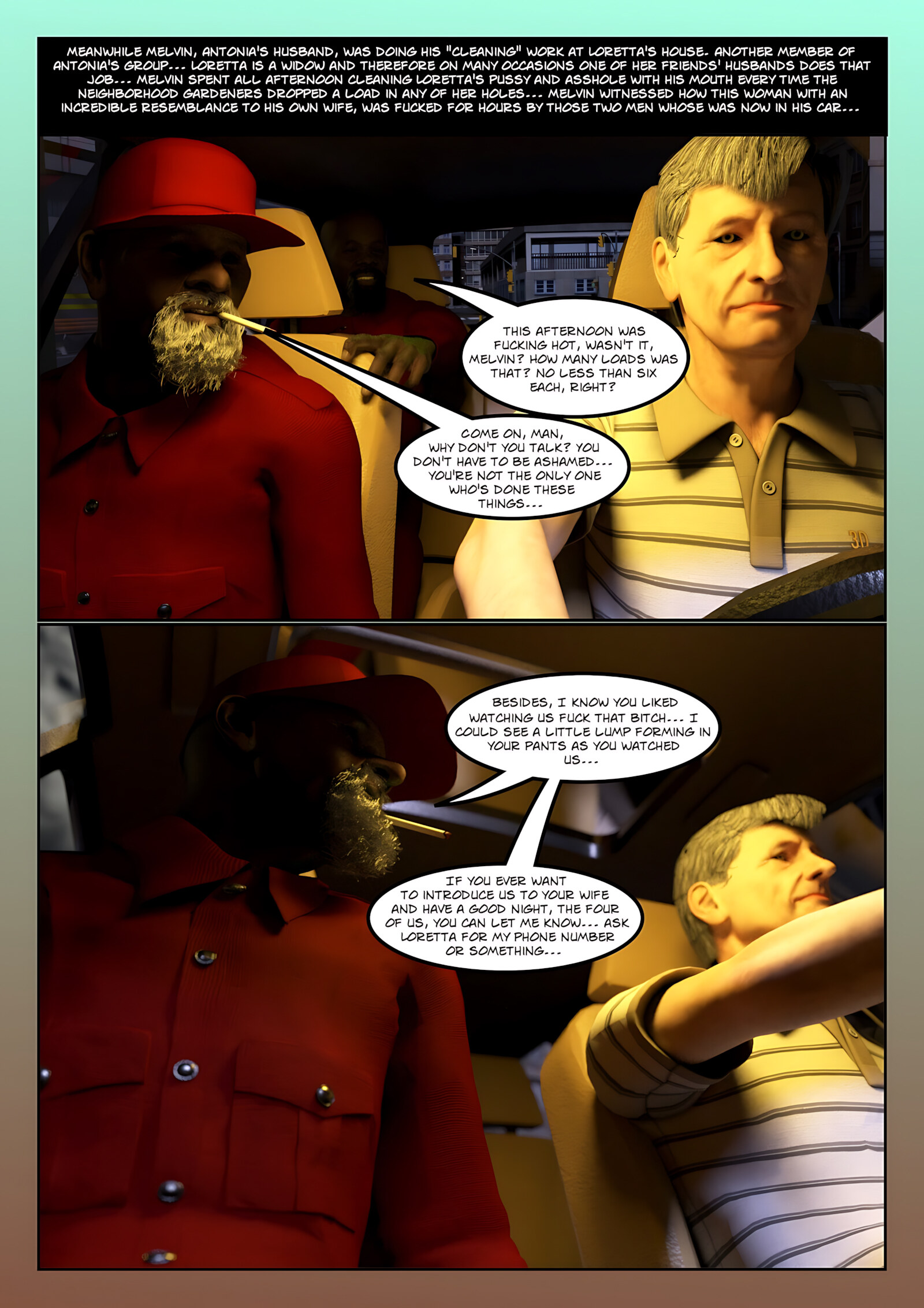 Lonely Swedish Wife [Moiarte3D], Lonely Swedish Wife 4, page 27 of 30