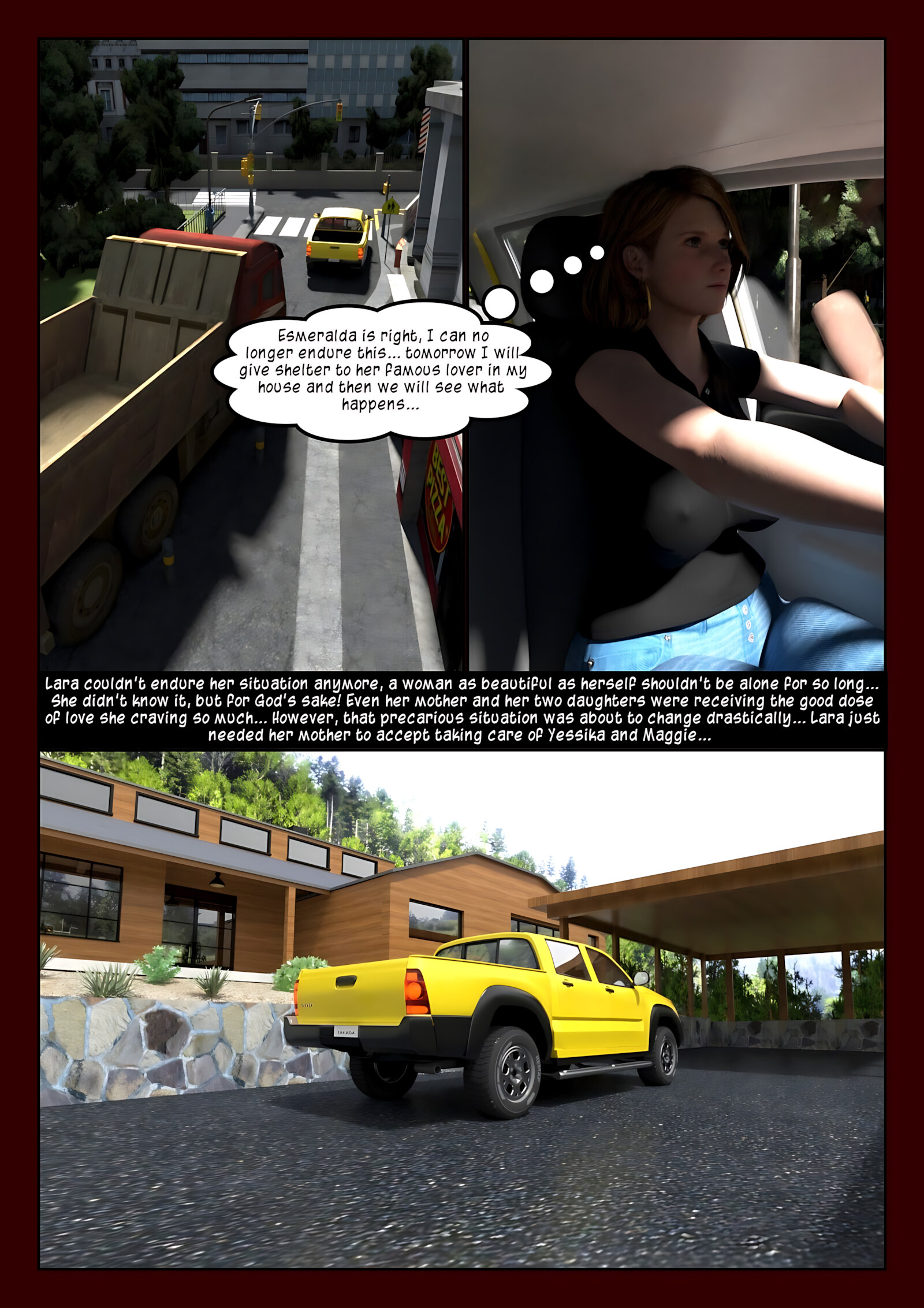 Lonely Swedish Wife [Moiarte3D], Lonely Swedish Wife 2, page 25 of 29