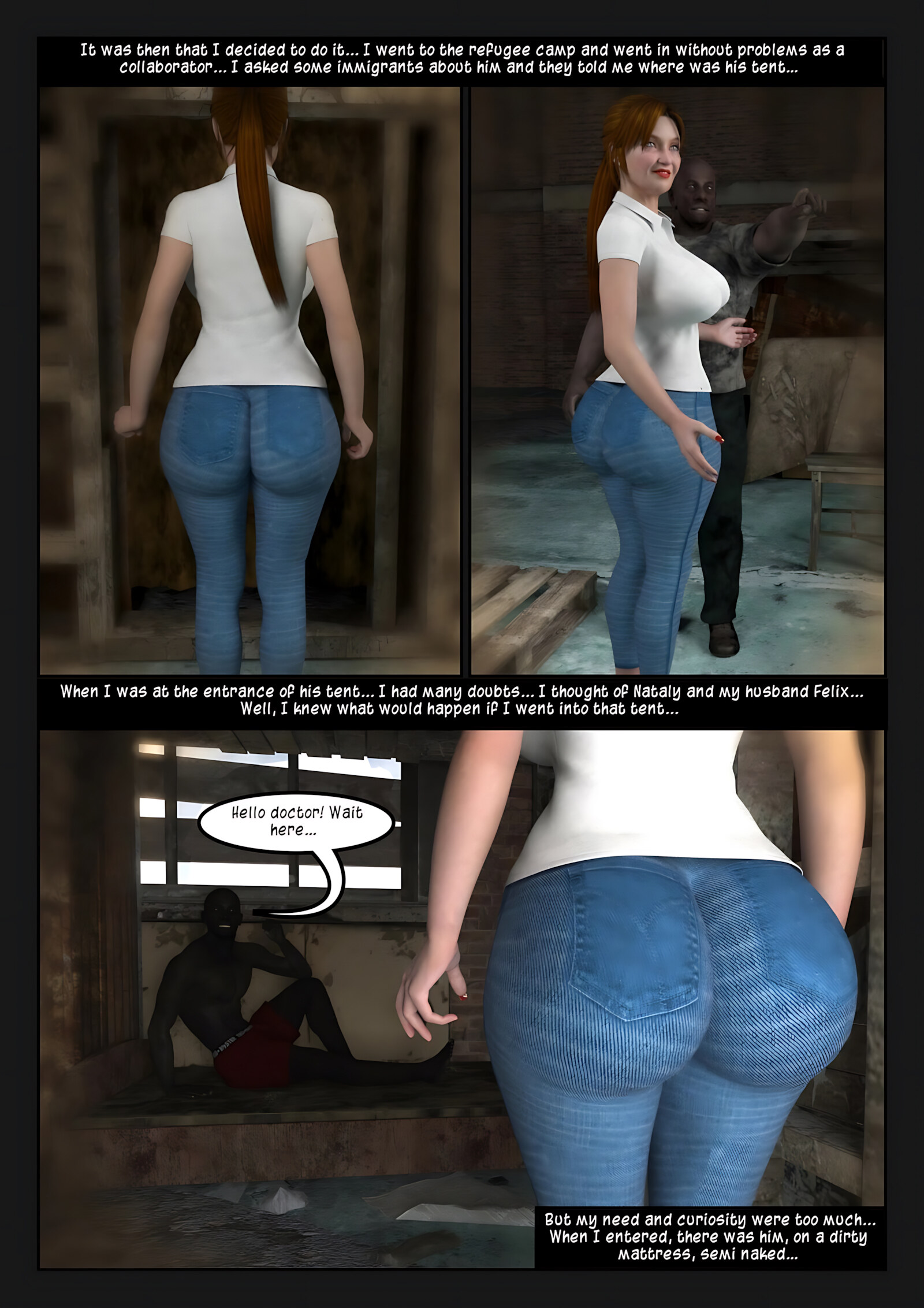 Lonely Swedish Wife [Moiarte3D], Lonely Swedish Wife 1, page 13 of 35