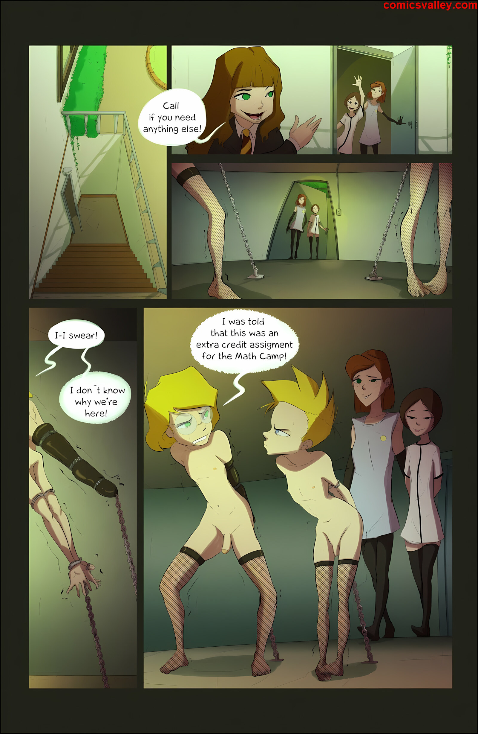 Love, Lust, And A Little Bit Of Magic! [Tease Comix], Love, Lust, And A Little Bit Of Magic!, page 2 of 17