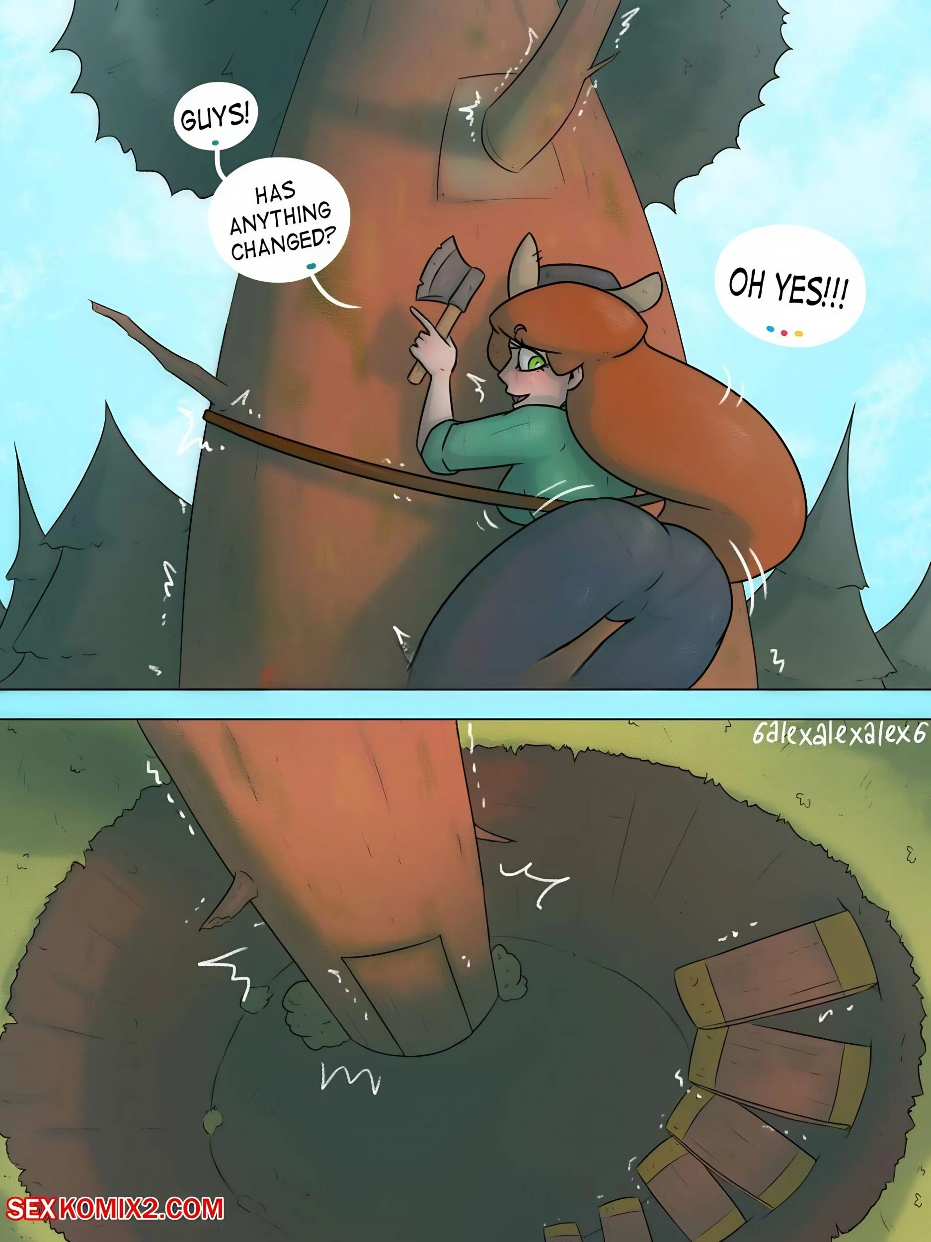 Love Triangle – Gravity Falls [6alexalexalex6], Love Triangle - Gravity Falls, page 2 of 24
