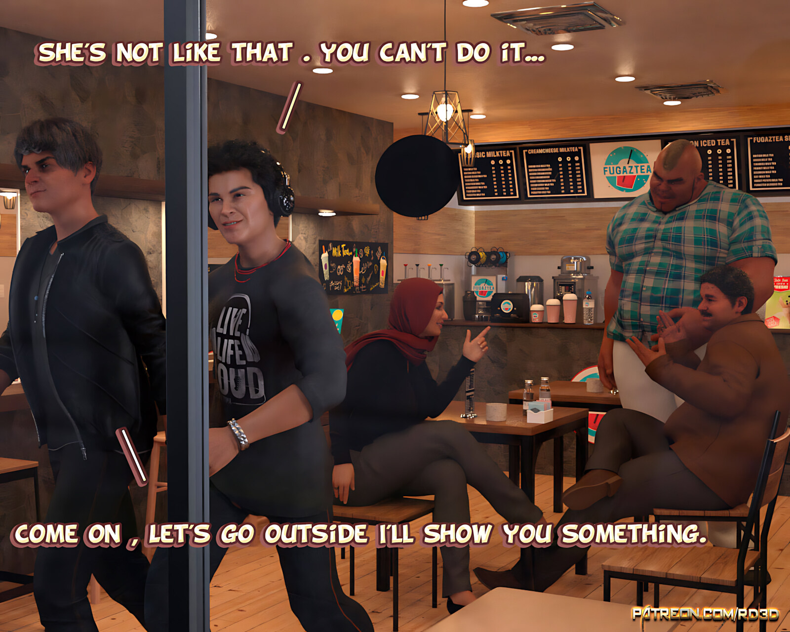 Lust Predators [Real-Deal 3D], Lust Predators 8, page 12 of 94