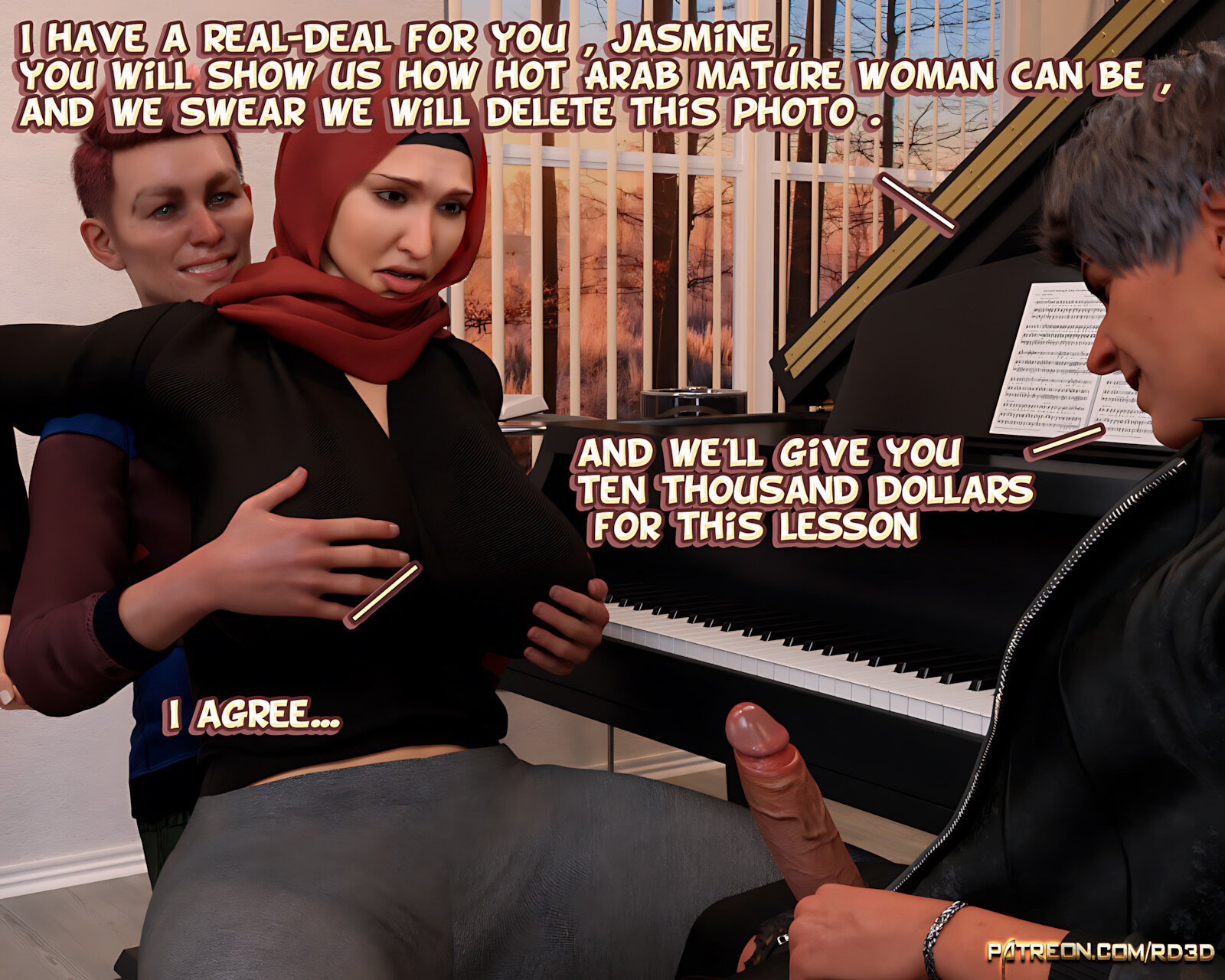 Lust Predators [Real-Deal 3D], Lust Predators 8, page 36 of 94