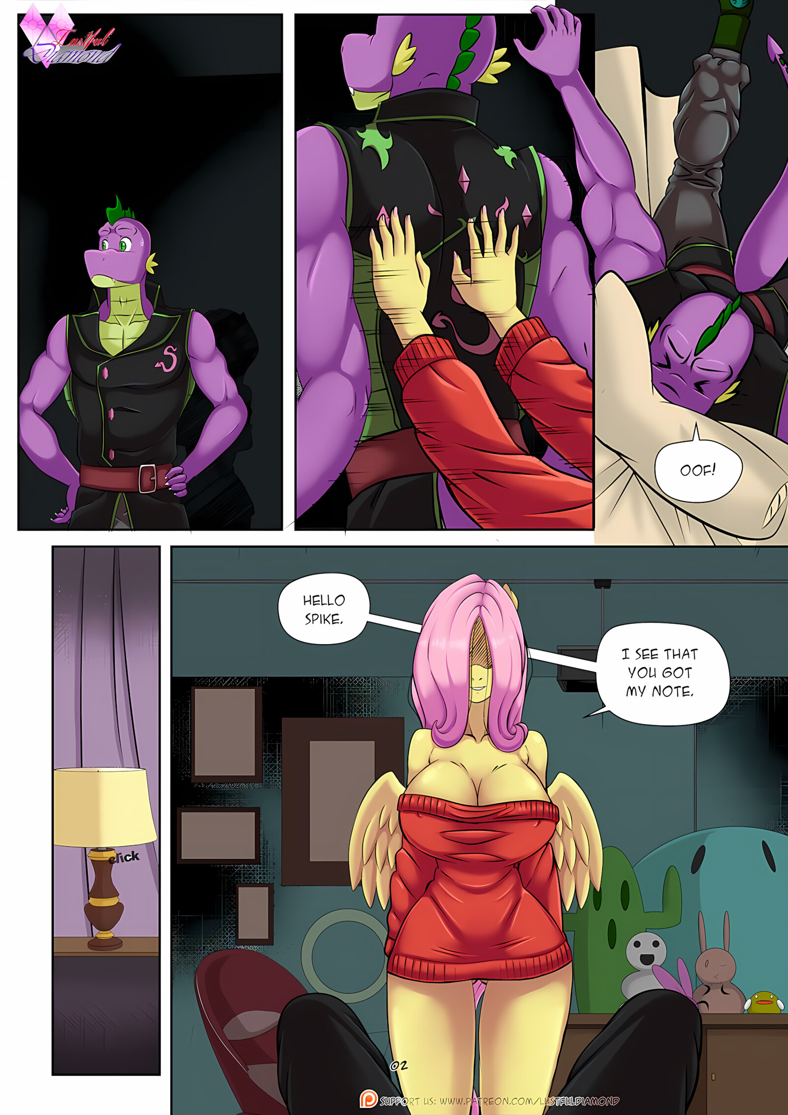Lustful Diamond – Flutterlie [Pia-Sama], Lustful Diamond - Flutterlie, page 4 of 24