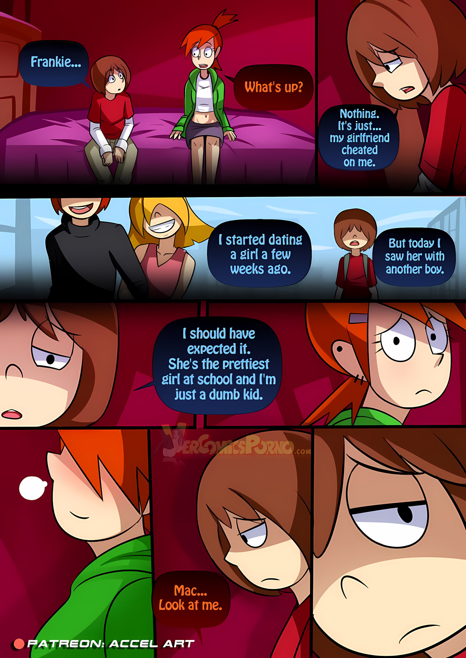 Mac’s First Time [Accel Art], Mac’s First Time, page 4 of 13