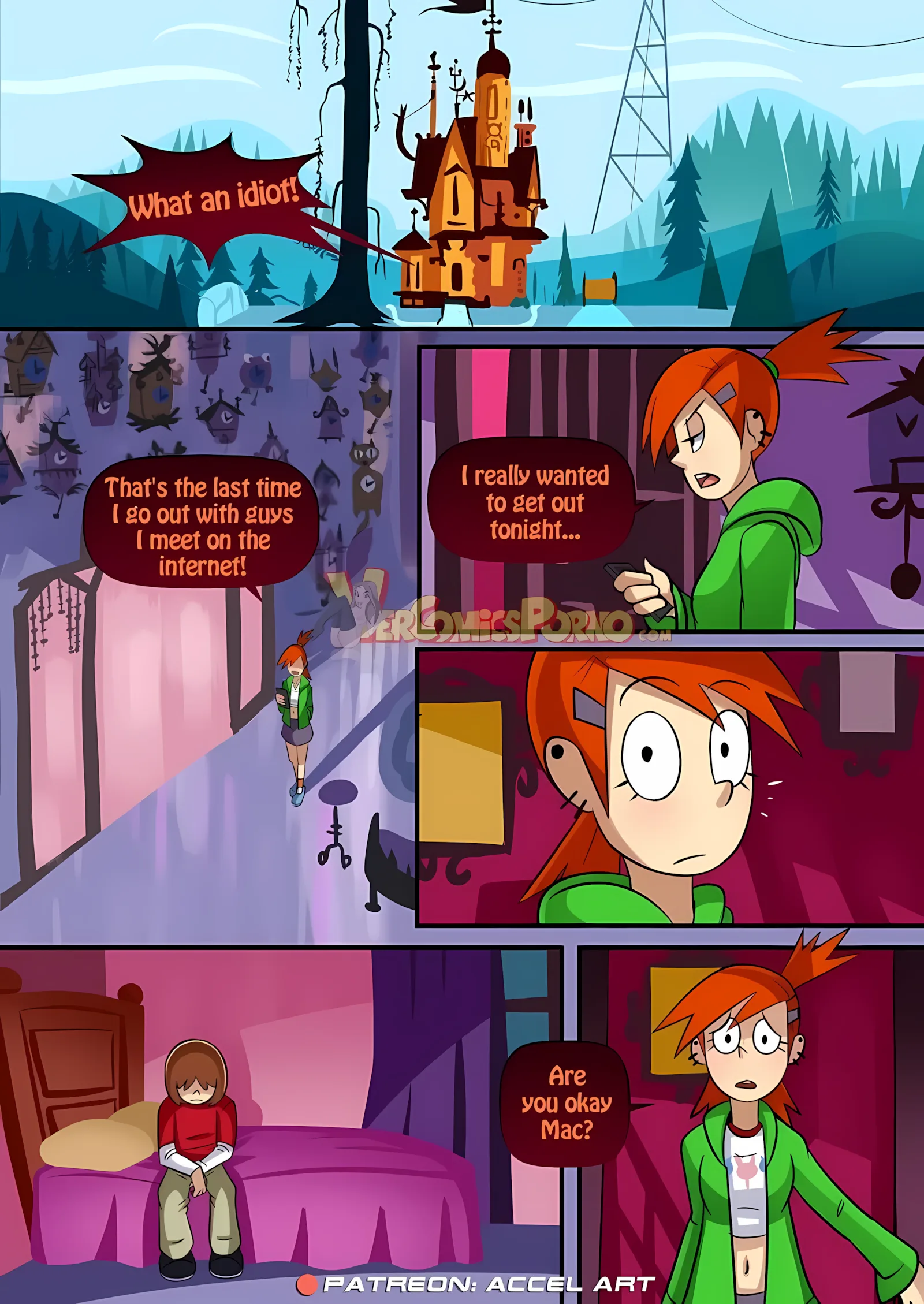 Mac’s First Time (Foster’s Home For Imaginary Friends) [Accel Art], 1 . Mac's First Time - (Foster's Home For Imaginary Friends) [Accel Art], page 3 of 13