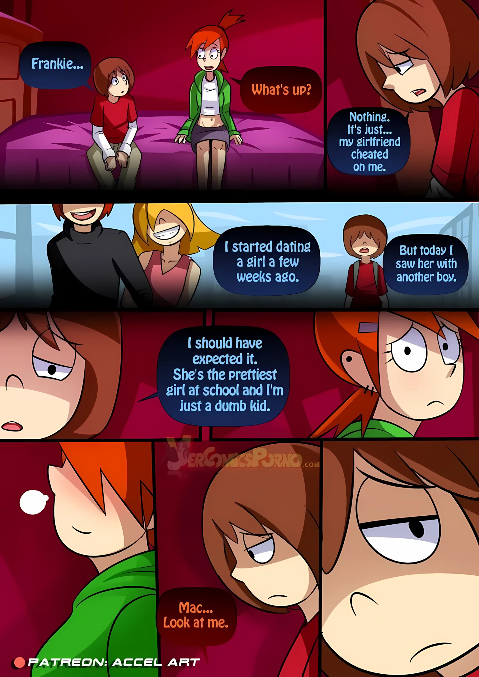 Mac’s First Time (Foster’s Home For Imaginary Friends) [Accel Art], 1 . Mac's First Time - (Foster's Home For Imaginary Friends) [Accel Art], page 4 of 13